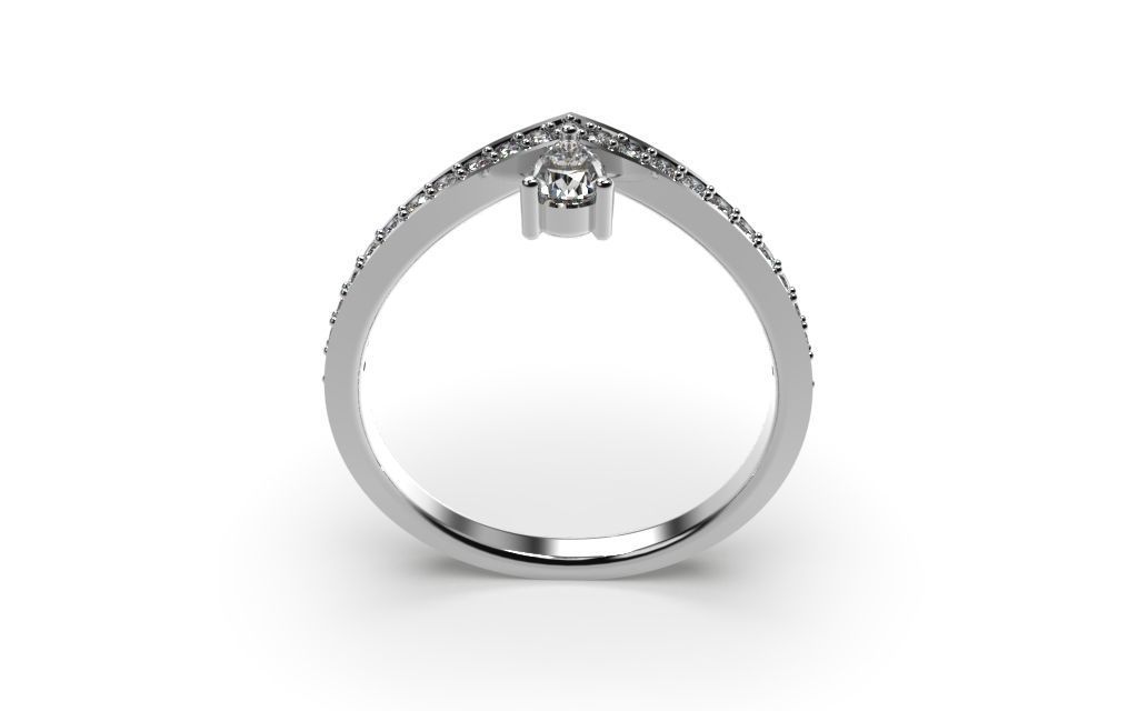 Set Light Fashion Ring - 3D Jewelry - 4 Models 3D print model_25