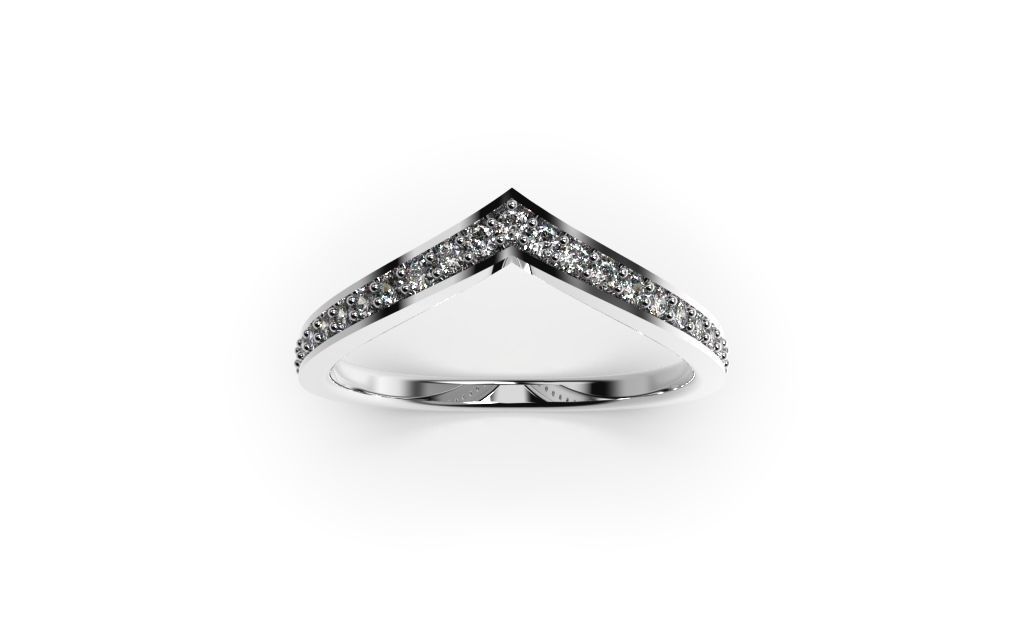 Set Light Fashion Ring - 3D Jewelry - 4 Models 3D print model_9