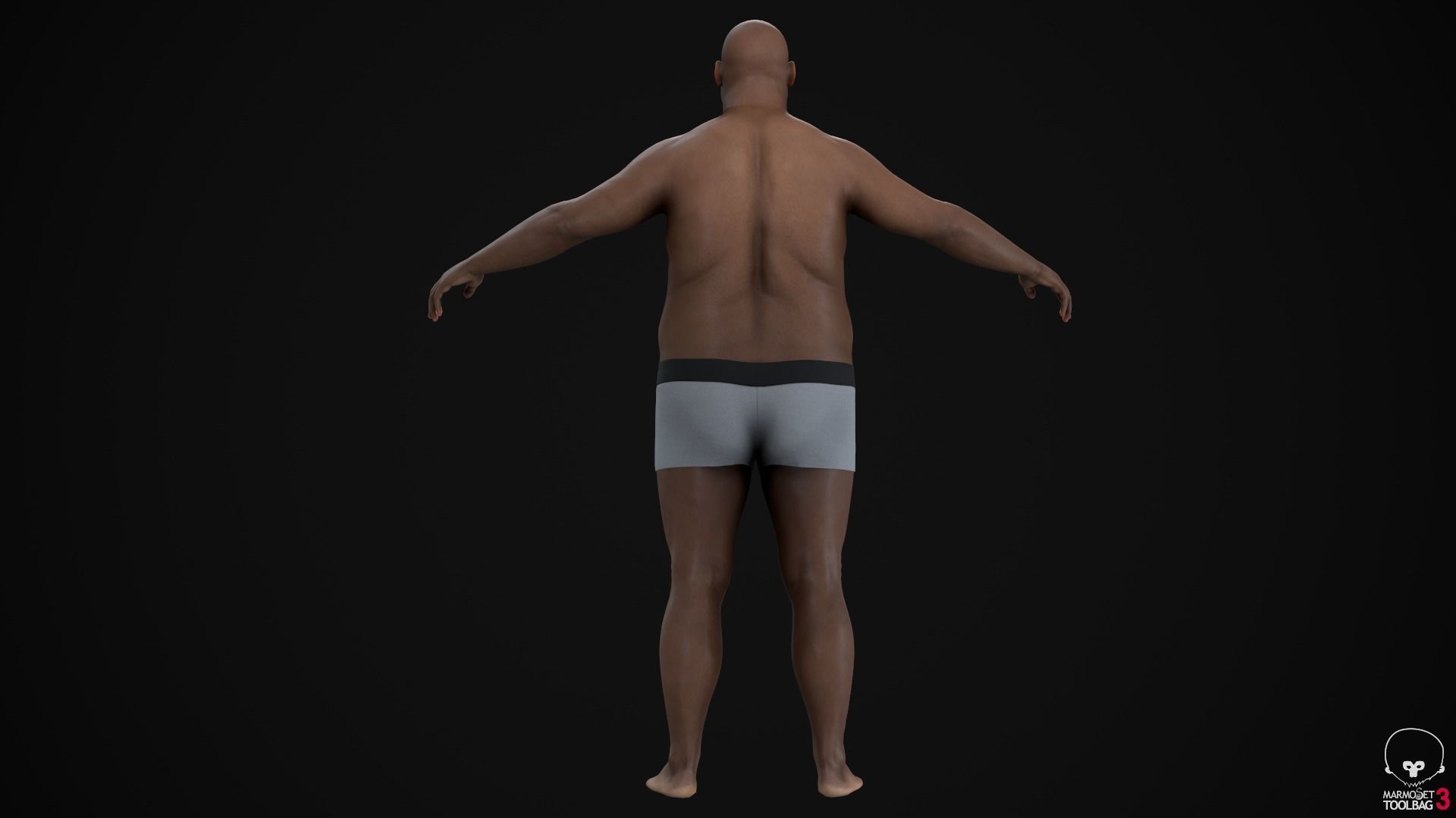 Plus size men pack 3D Model Collection_47