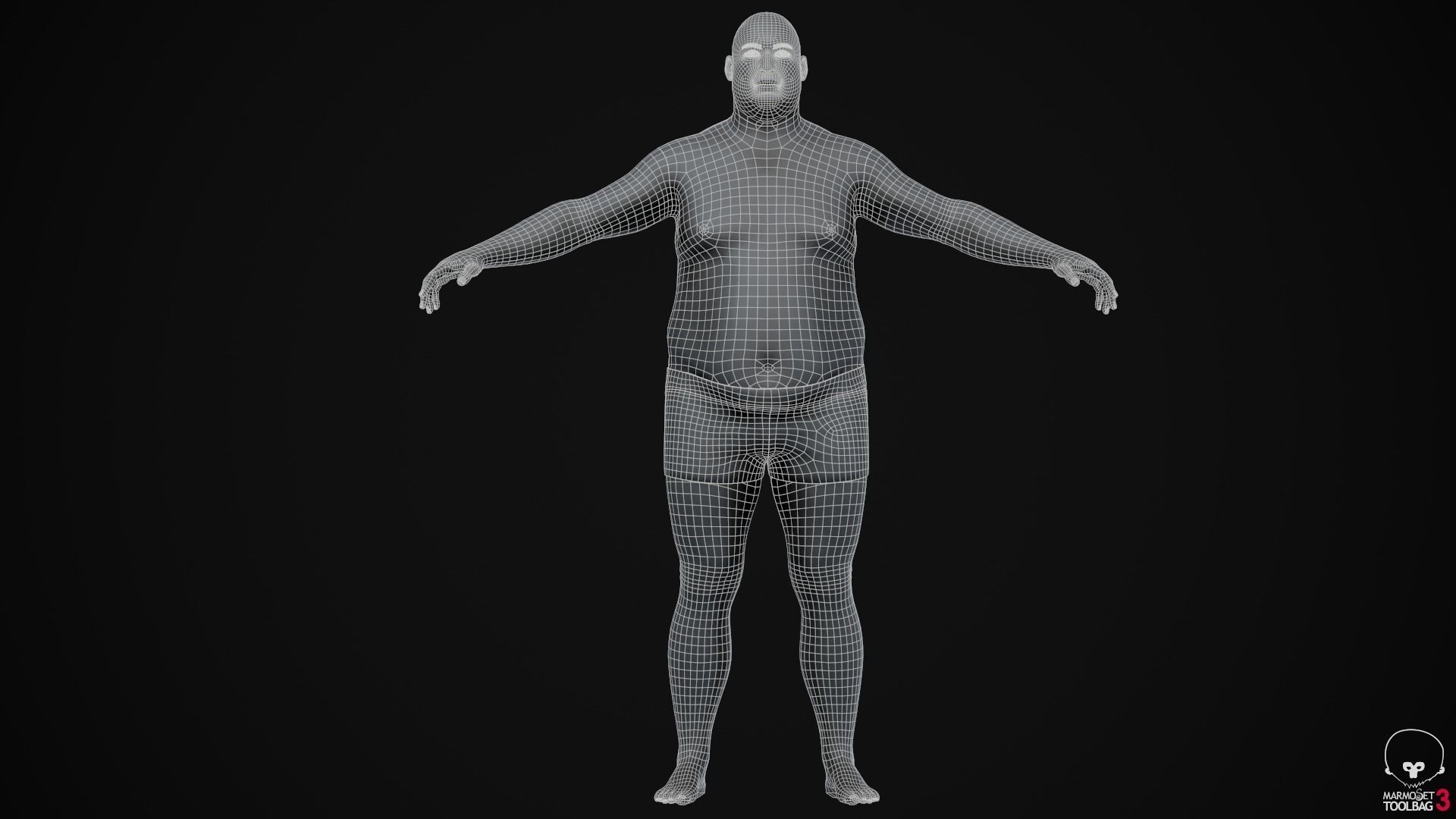 Plus size men pack 3D Model Collection_61