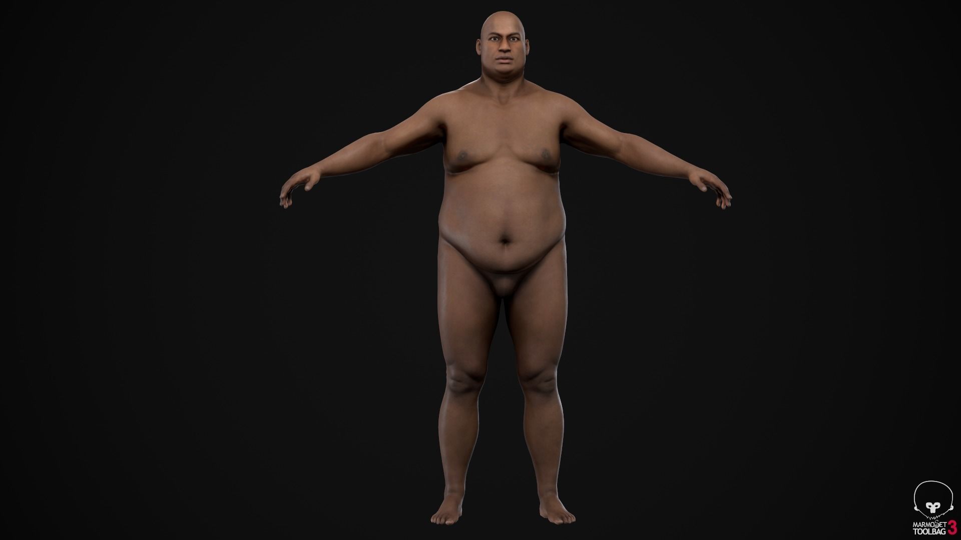Plus size men pack 3D Model Collection_43