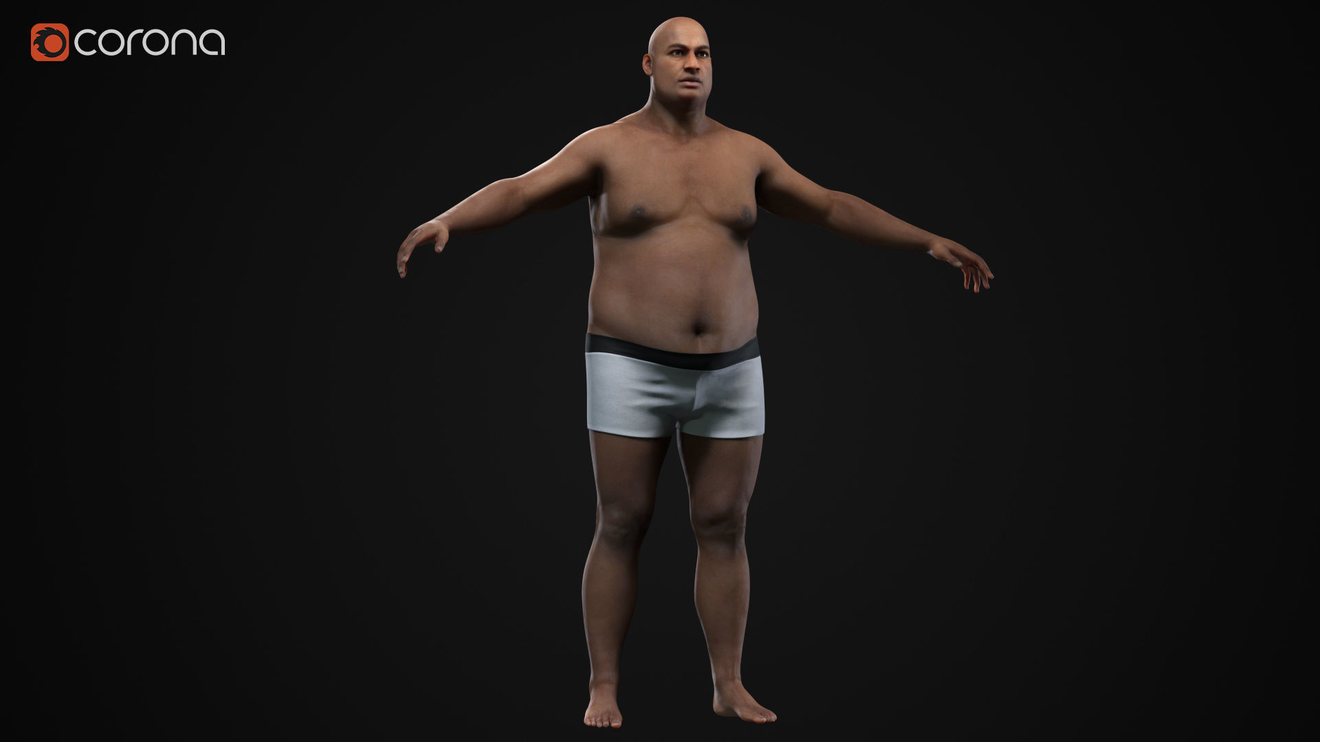 Plus size men pack 3D Model Collection_37