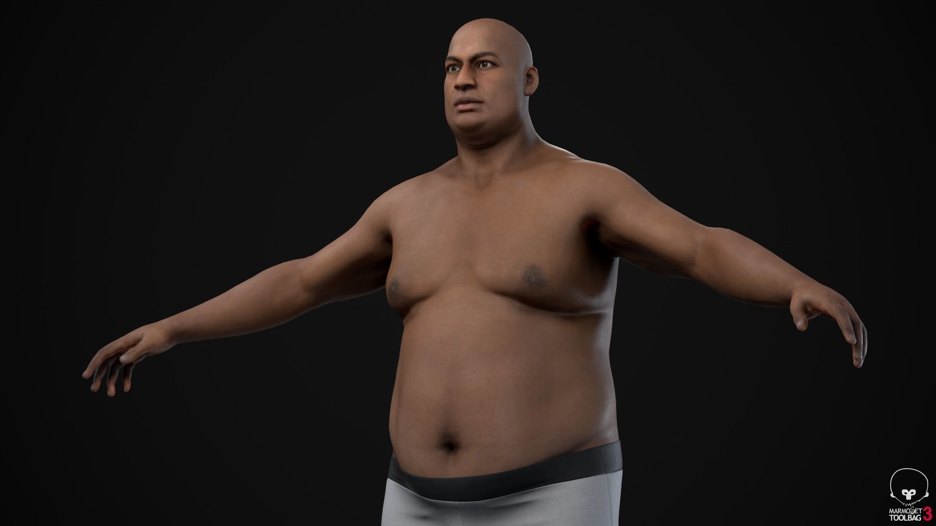 Plus size men pack 3D Model Collection_52