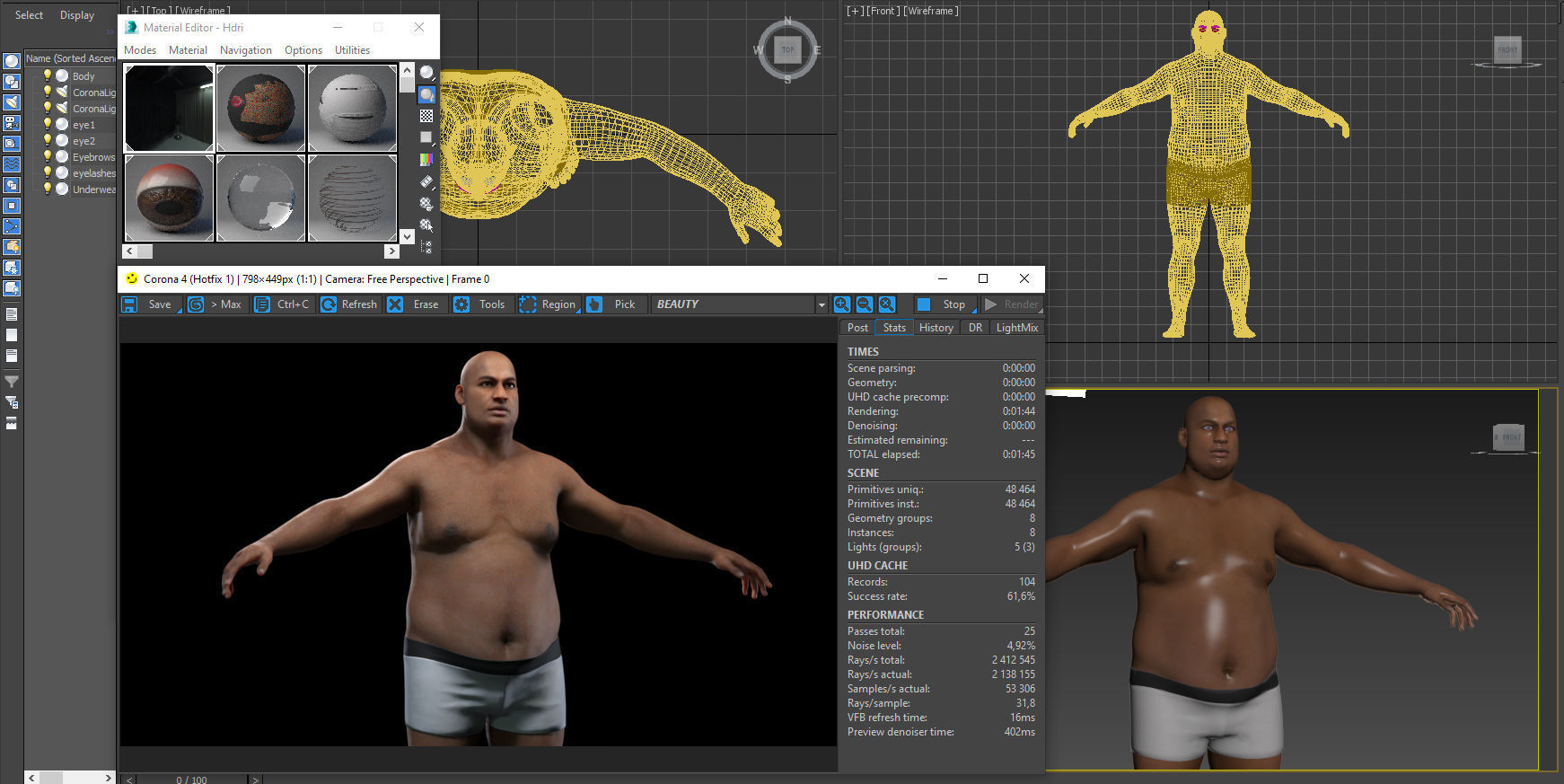 Plus size men pack 3D Model Collection_64