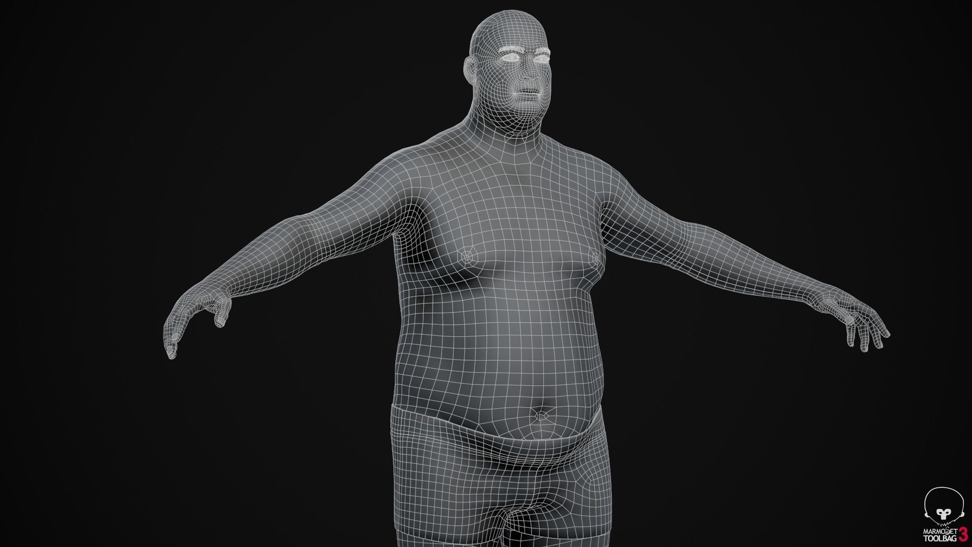 Plus size men pack 3D Model Collection_59