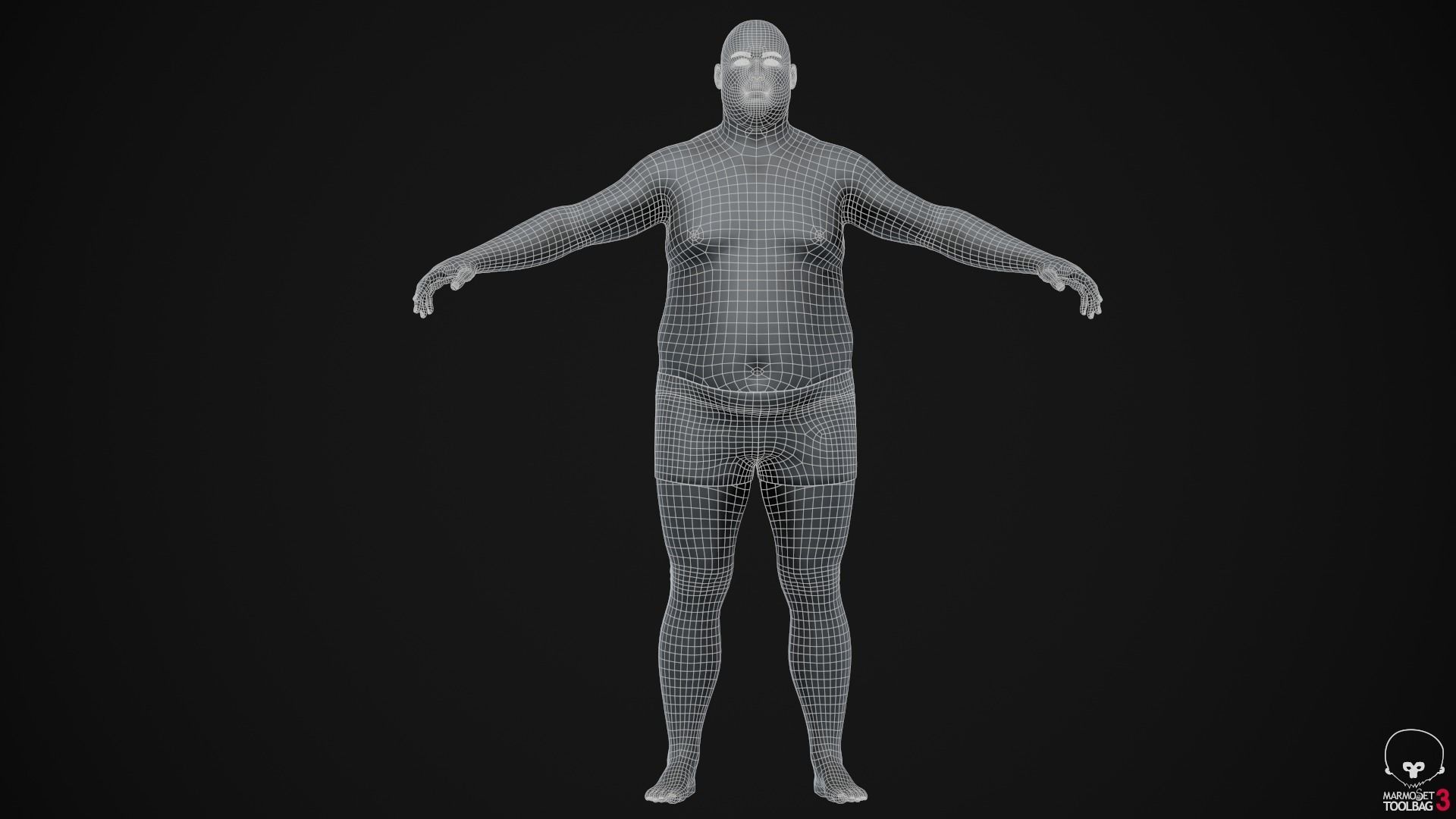 Plus size men pack 3D Model Collection_29