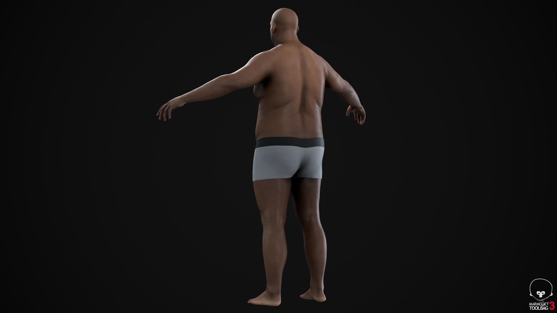 Plus size men pack 3D Model Collection_44