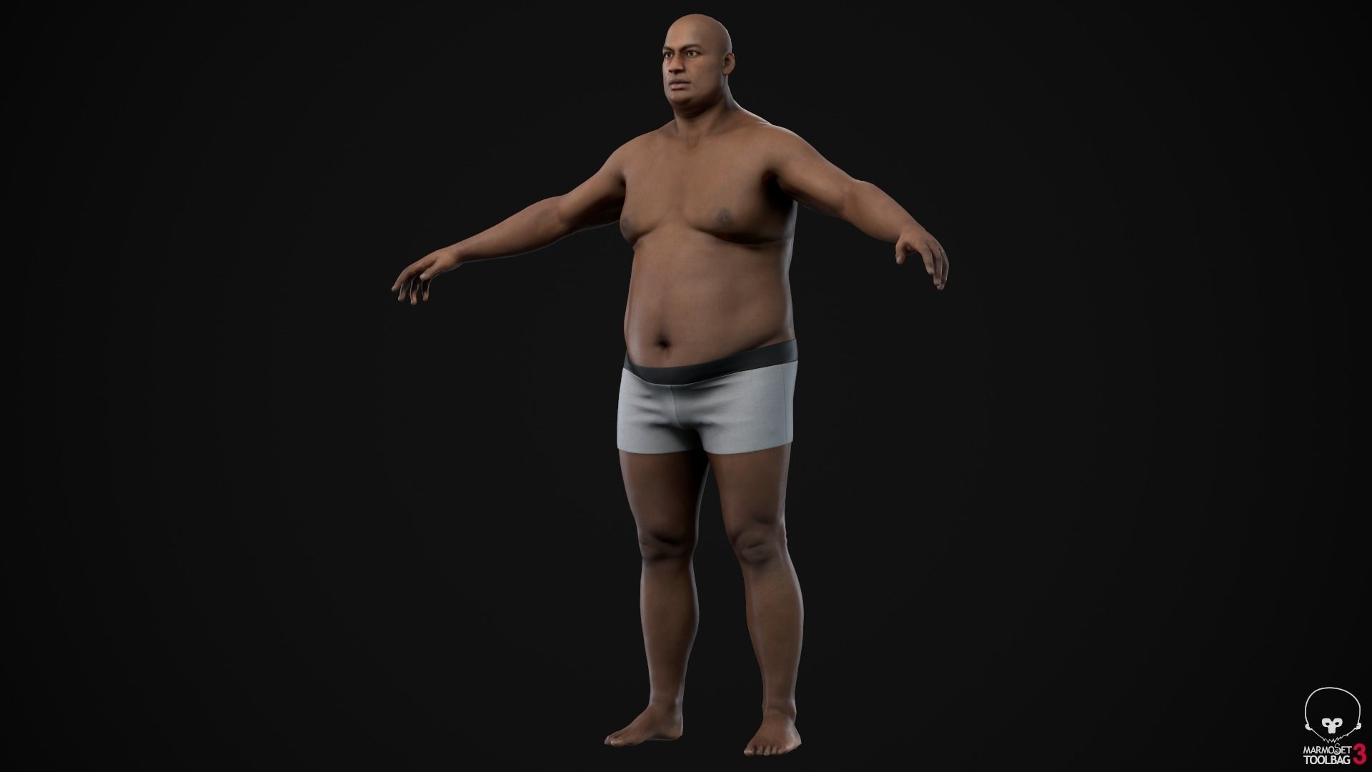 Plus size men pack 3D Model Collection_46