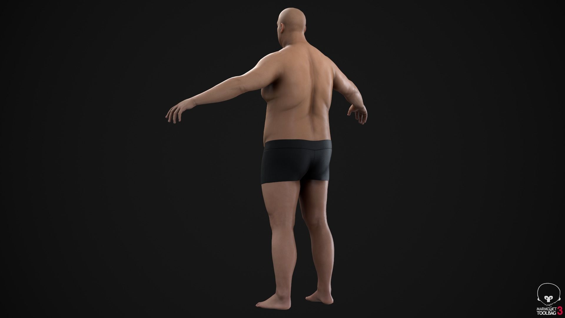 Plus size men pack 3D Model Collection_14