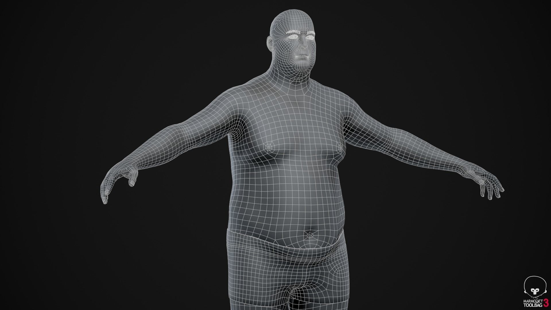 Plus size men pack 3D Model Collection_27
