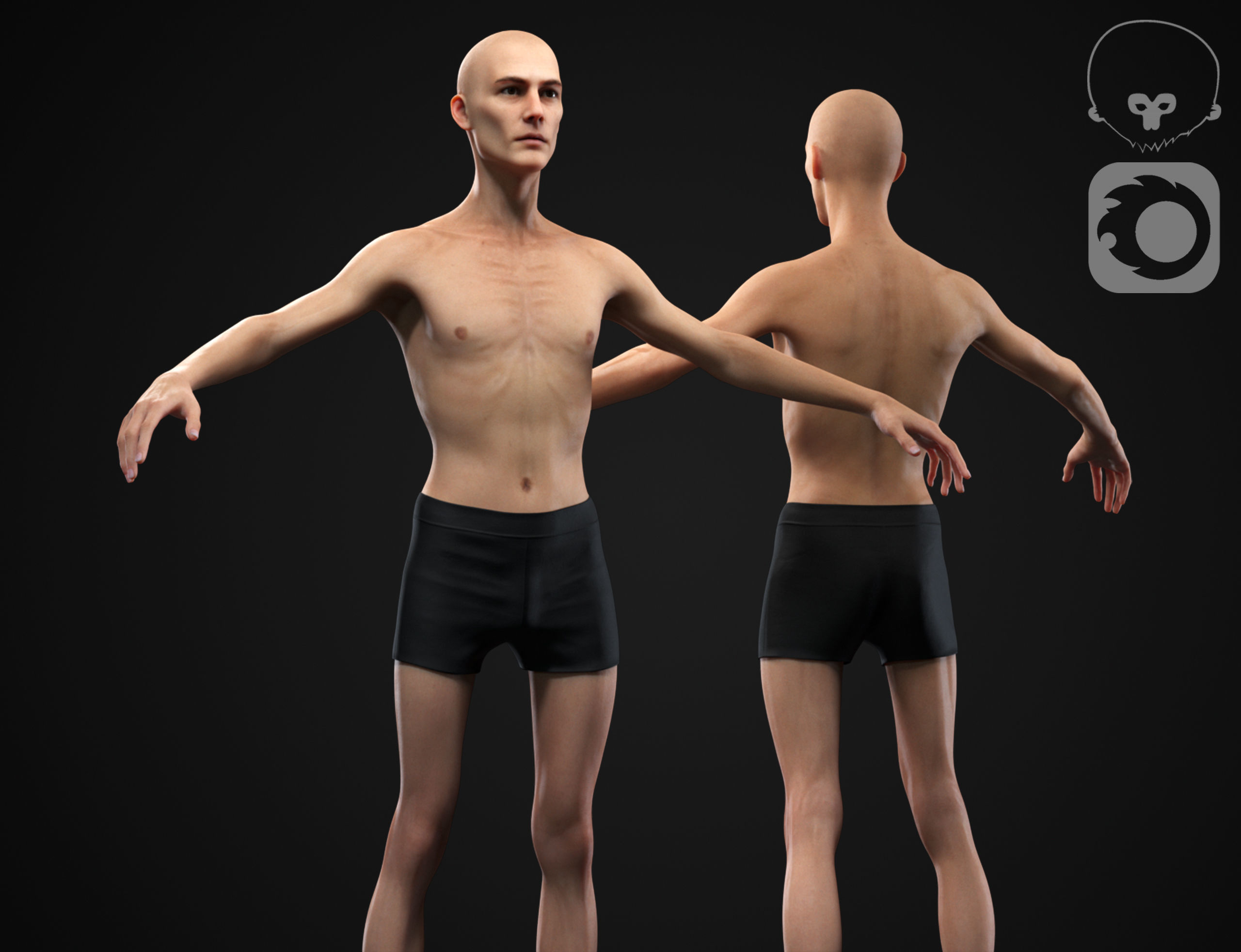 Men big pack 3D Model Collection_64