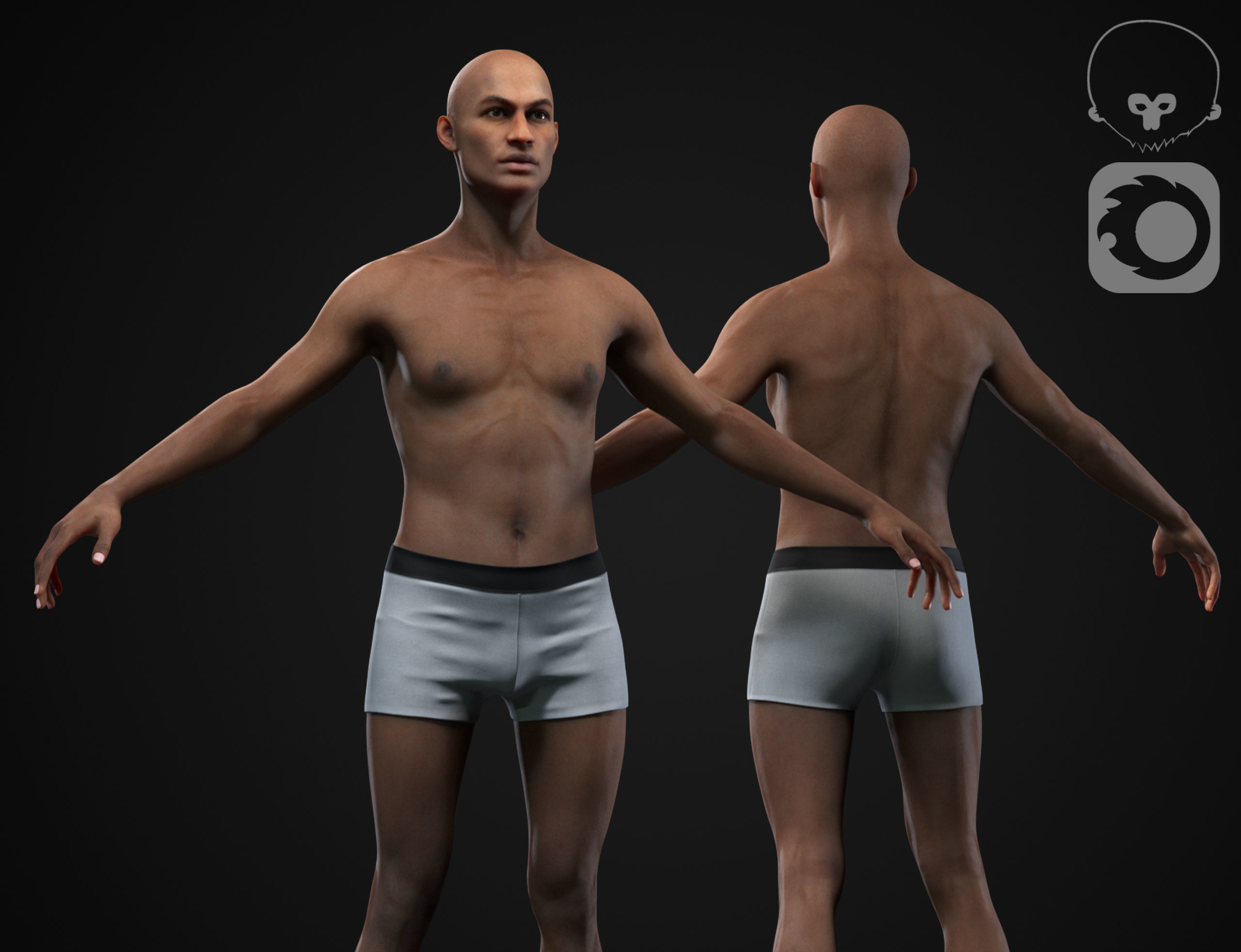 Men big pack 3D Model Collection_36