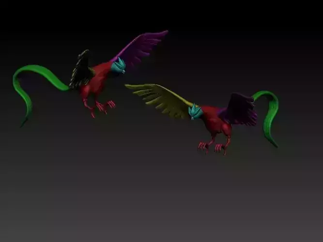 Pokemon - Articuno with cuts and as a whole