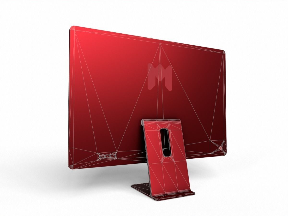 2021 imac pro all colors game asset Low-poly 3D model_15