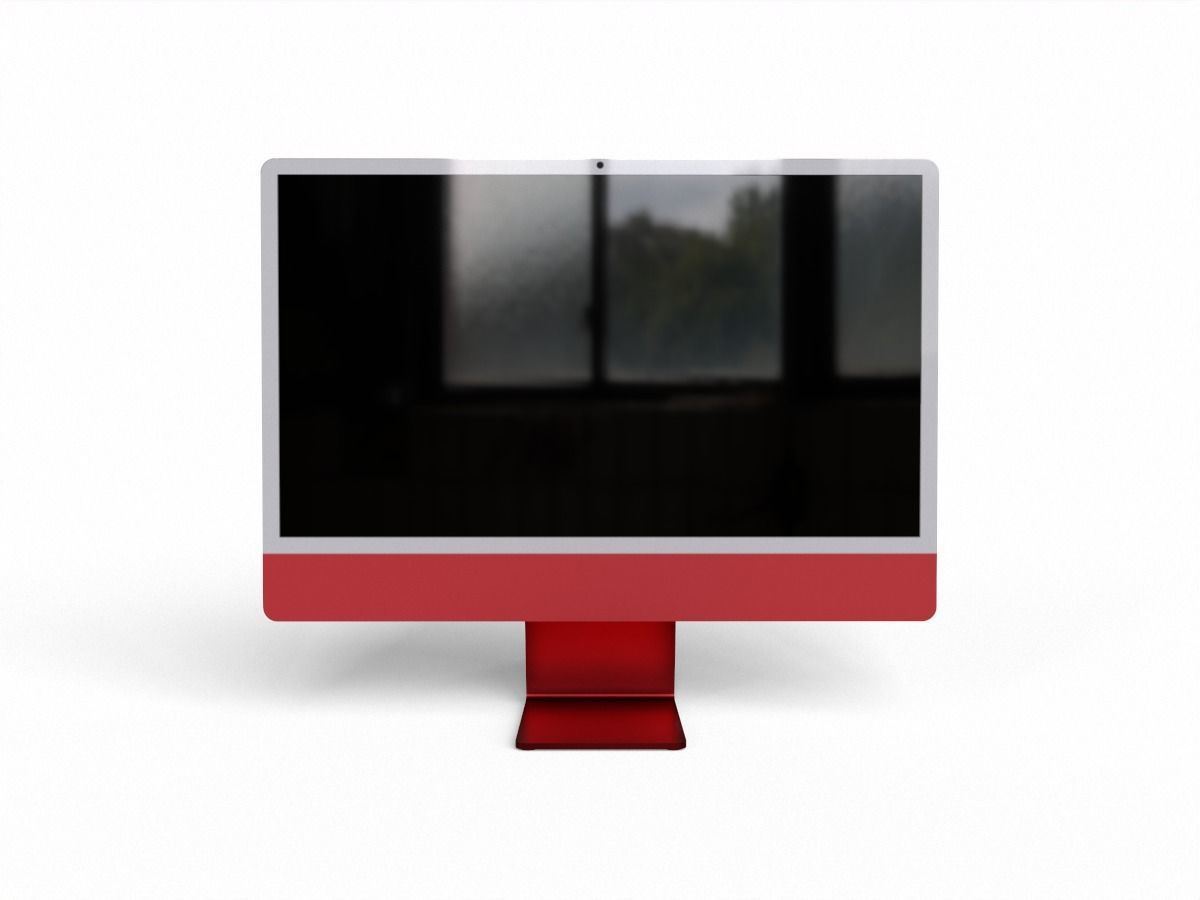 2021 imac pro all colors game asset Low-poly 3D model_9