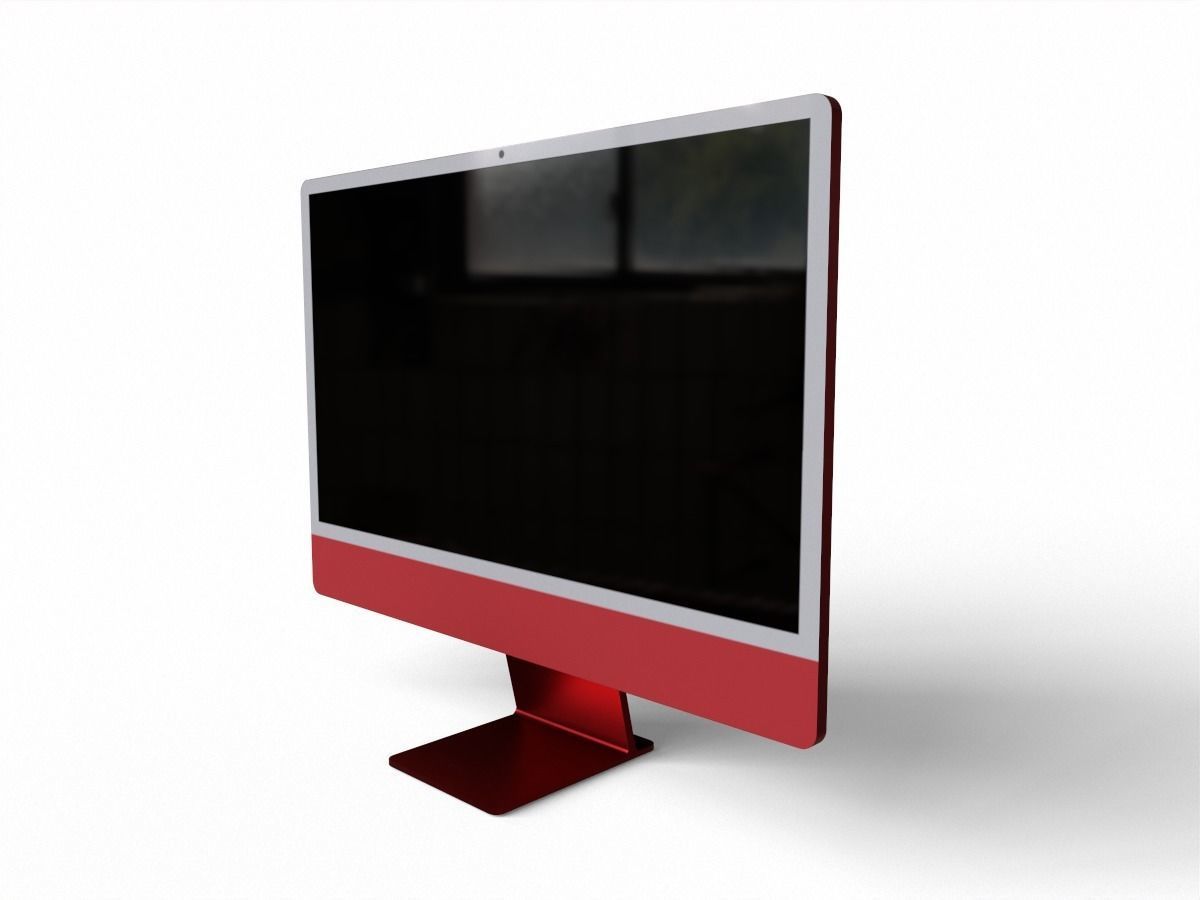 2021 imac pro all colors game asset Low-poly 3D model_10