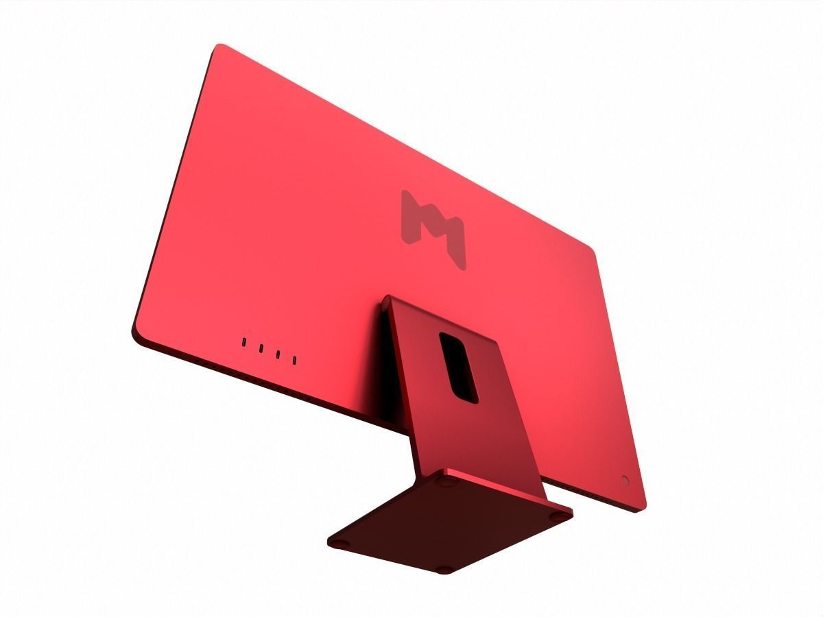 2021 imac pro all colors game asset Low-poly 3D model_11