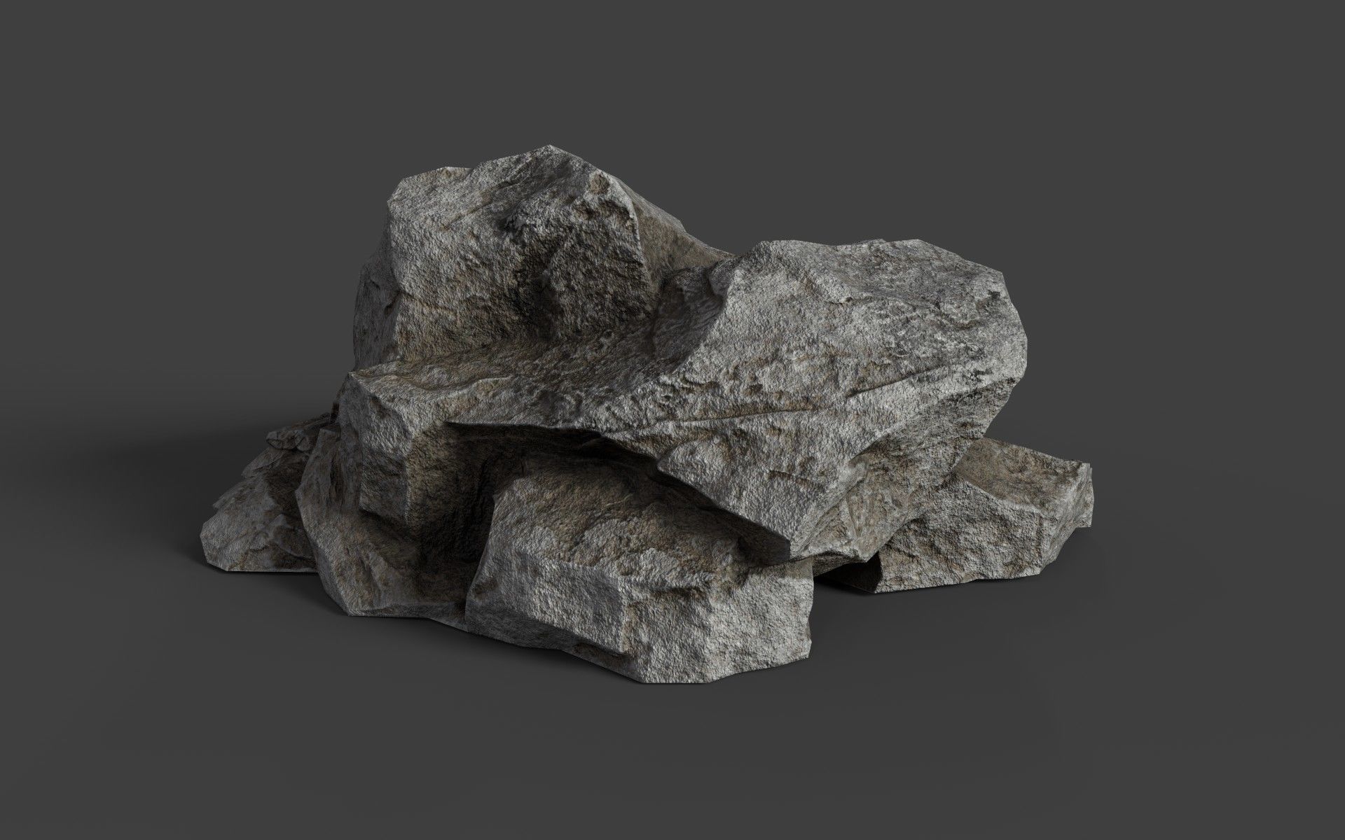 Nature Environment Asset Pack Low-poly 3D model_14
