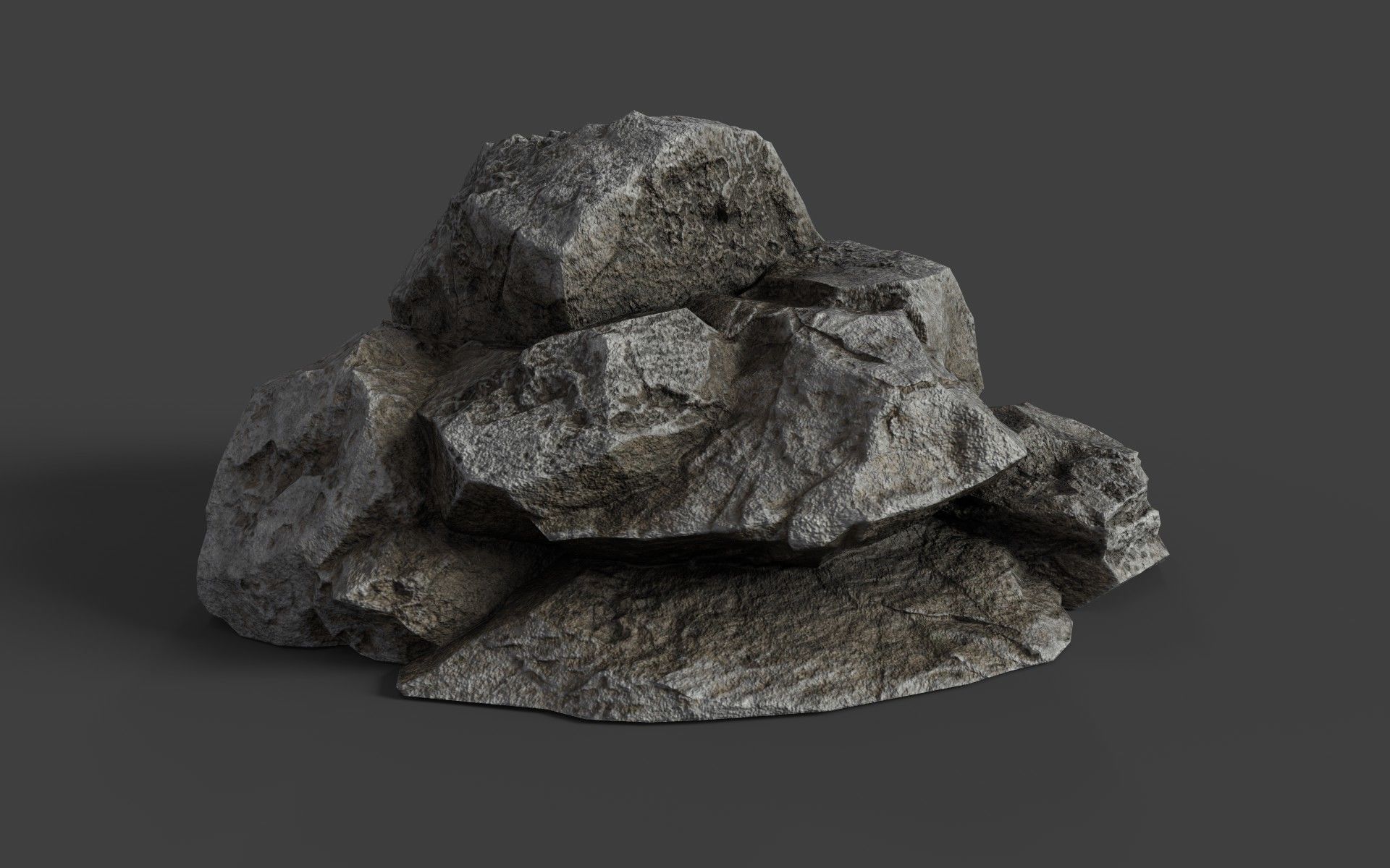 Nature Environment Asset Pack Low-poly 3D model_18