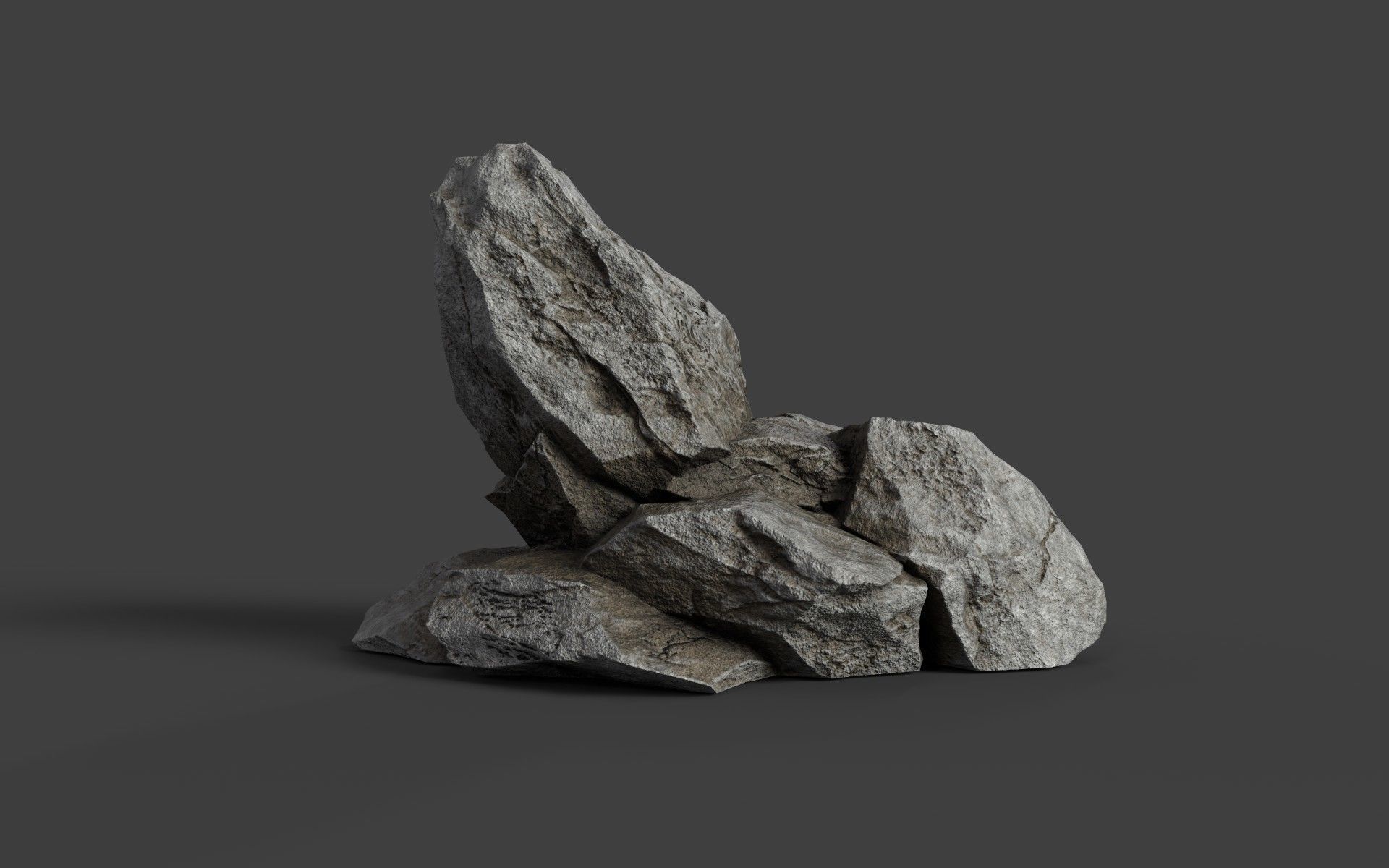 Nature Environment Asset Pack Low-poly 3D model_20