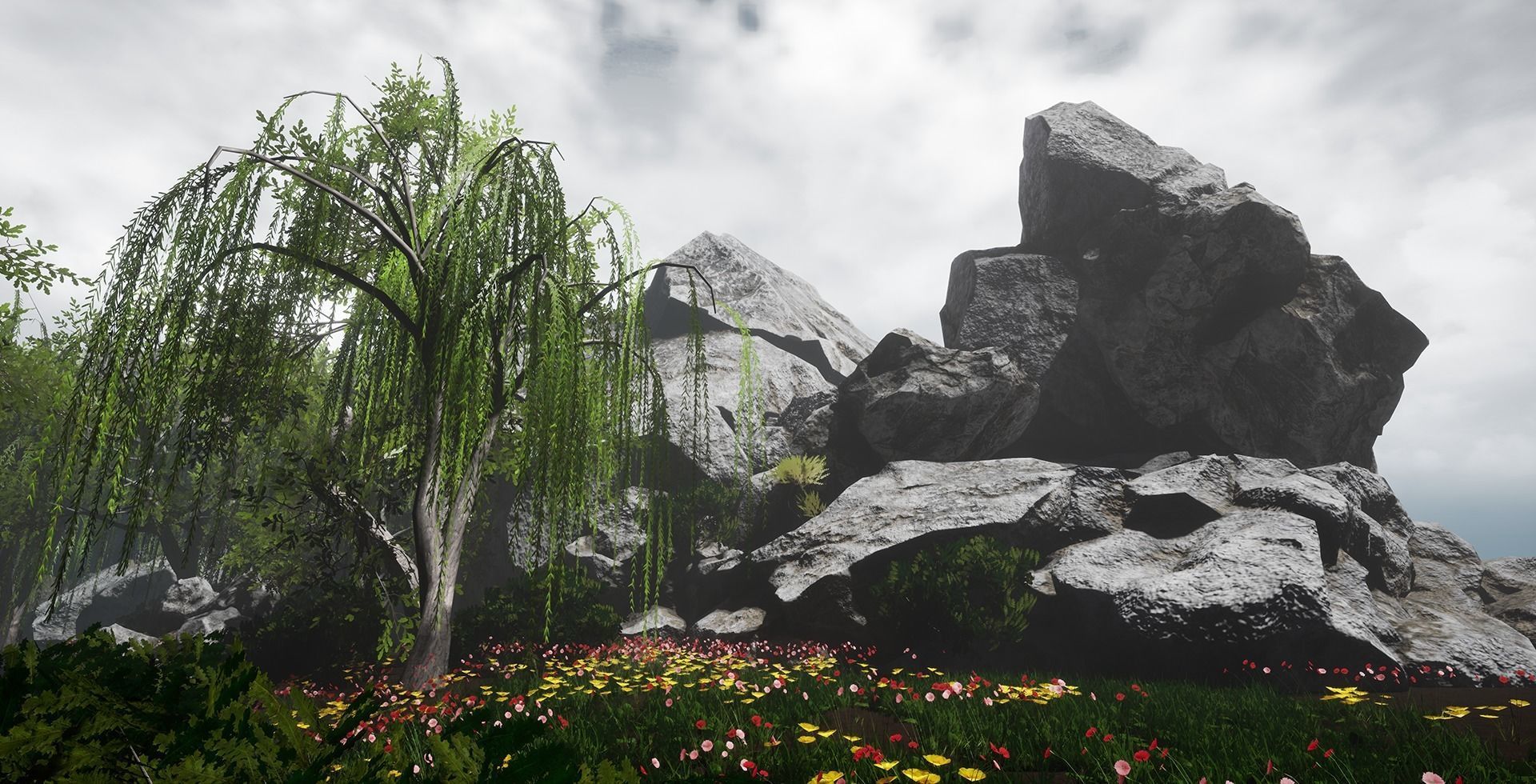 Nature Environment Asset Pack Low-poly 3D model_3