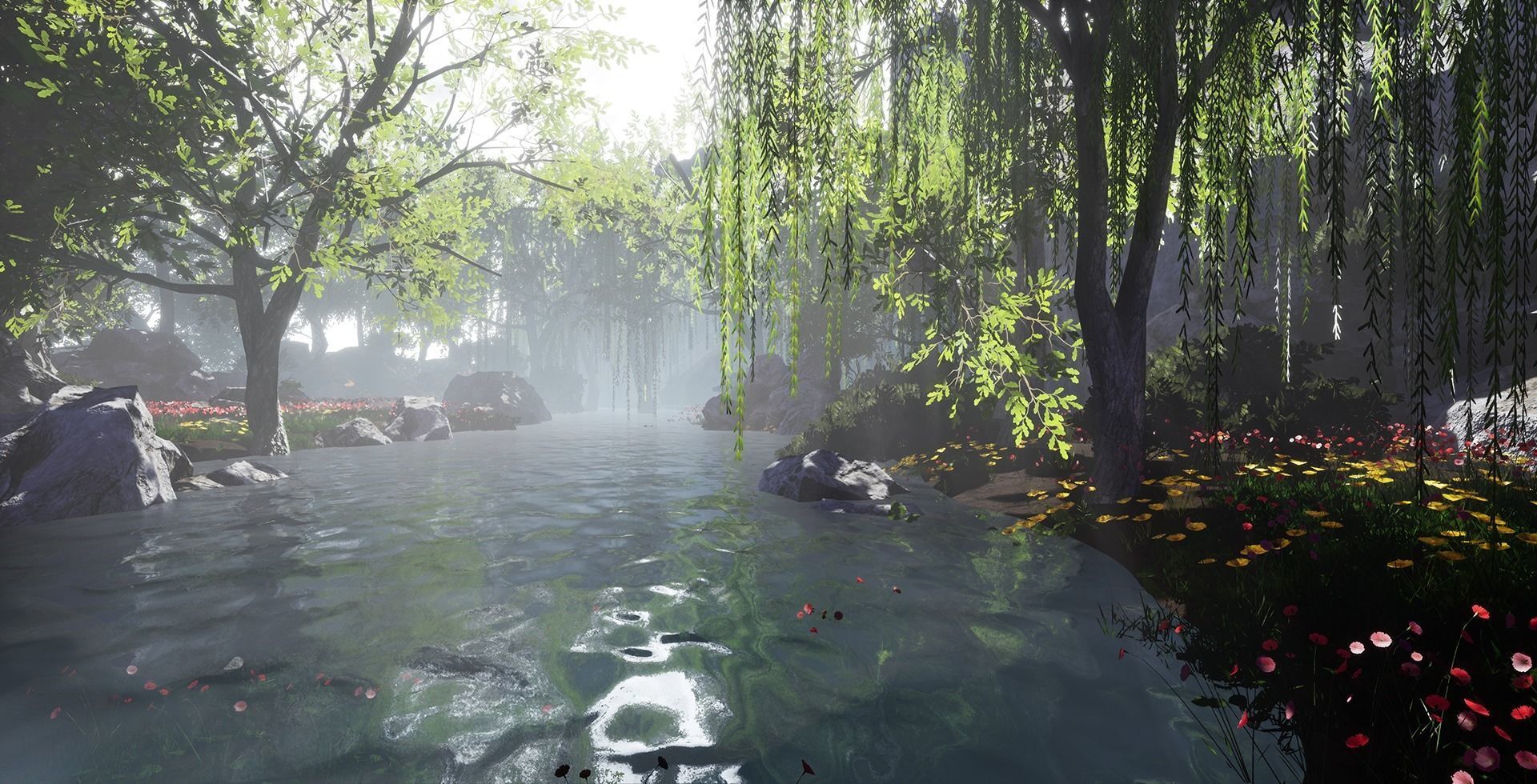 Nature Environment Asset Pack Low-poly 3D model_2