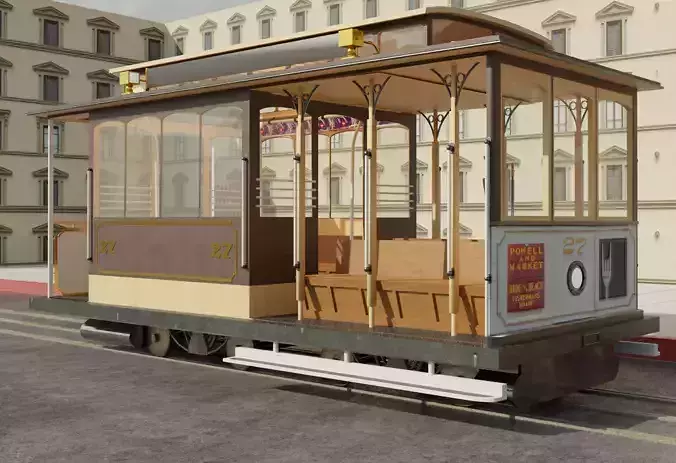 Cable Car San Francisco By SouthcalSceneries