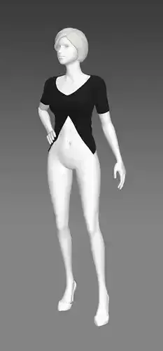 Woman Clothing Pose