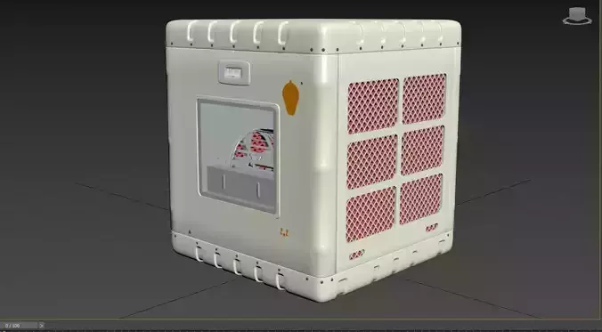 Iron Air Cooler 3D model