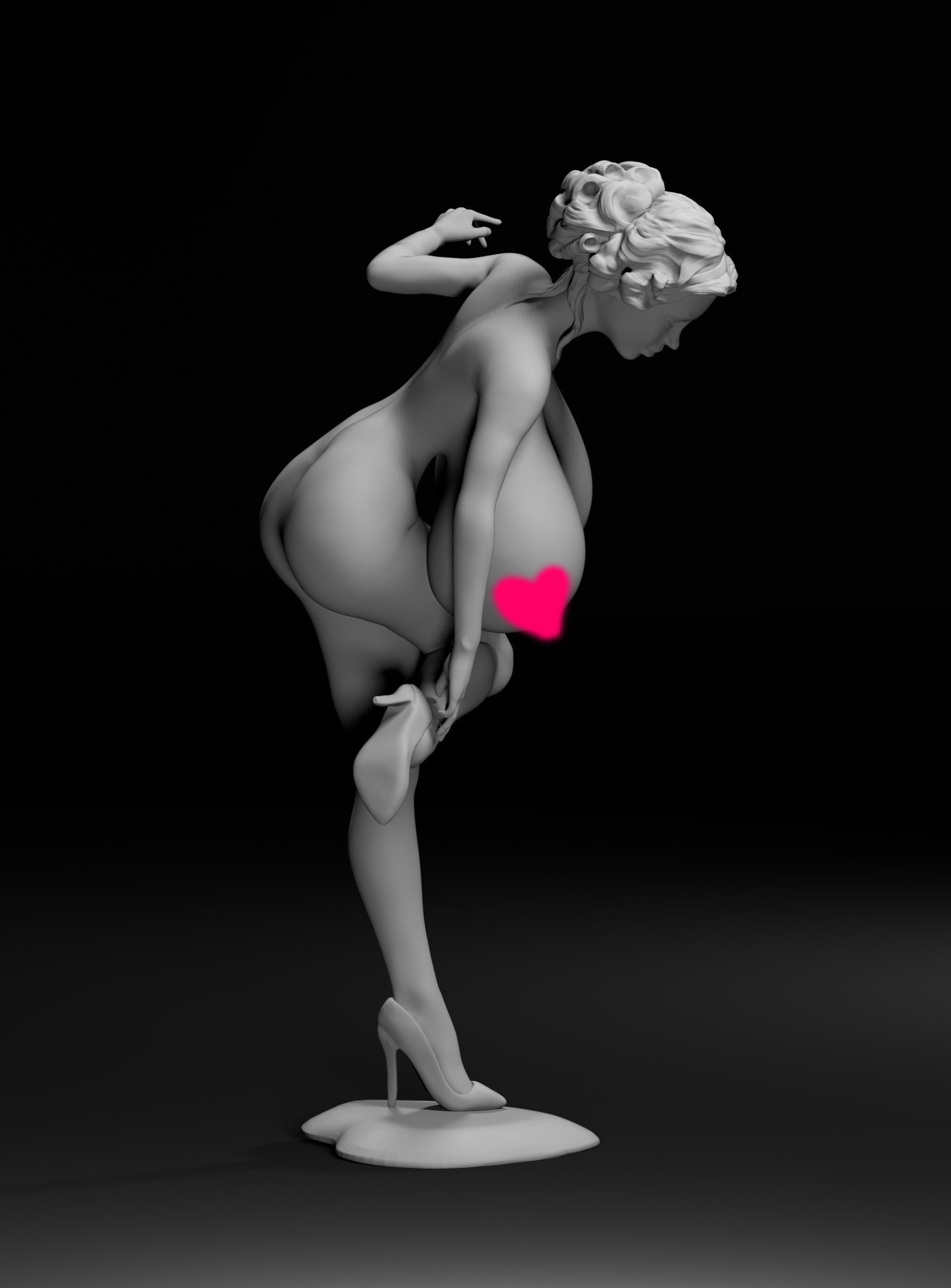 Taking shoes off 3D print model_3