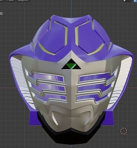 Kamen rider Ouja 3D printable cosplay helmet 3D print model