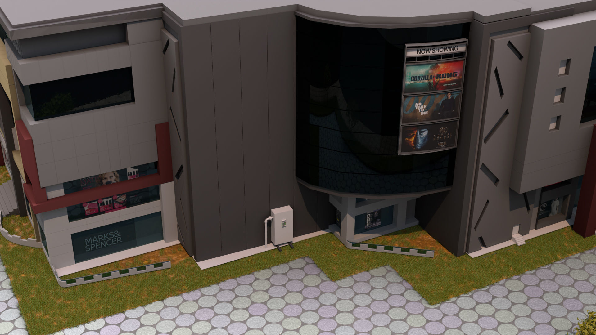 Shopping Mall 3D model_4