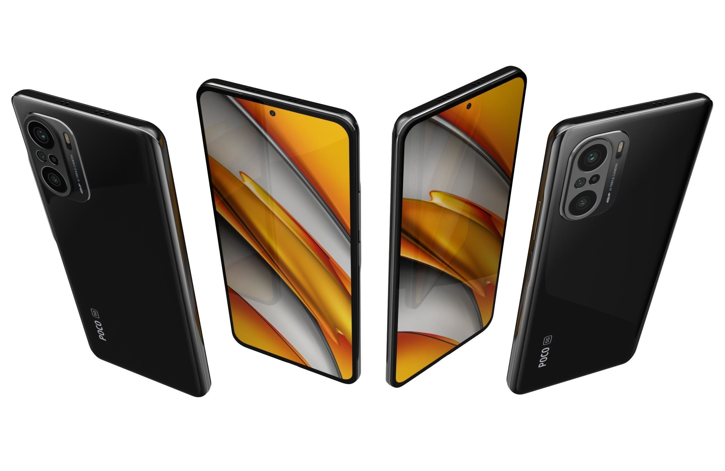 Xiaomi Poco F3 And X3 3D model_14