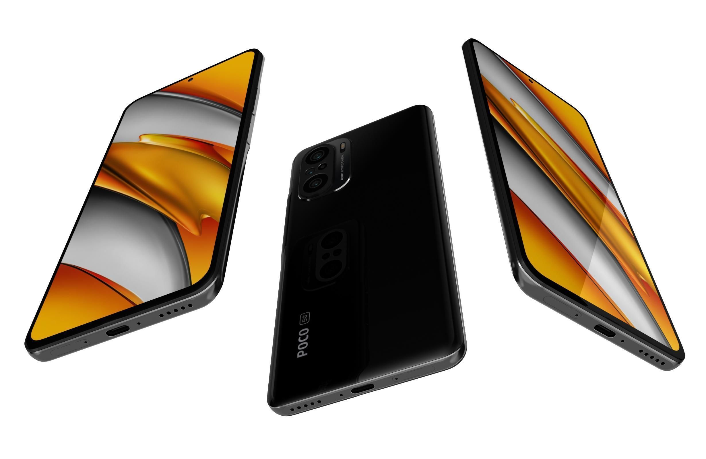 Xiaomi Poco F3 And X3 3D model_8