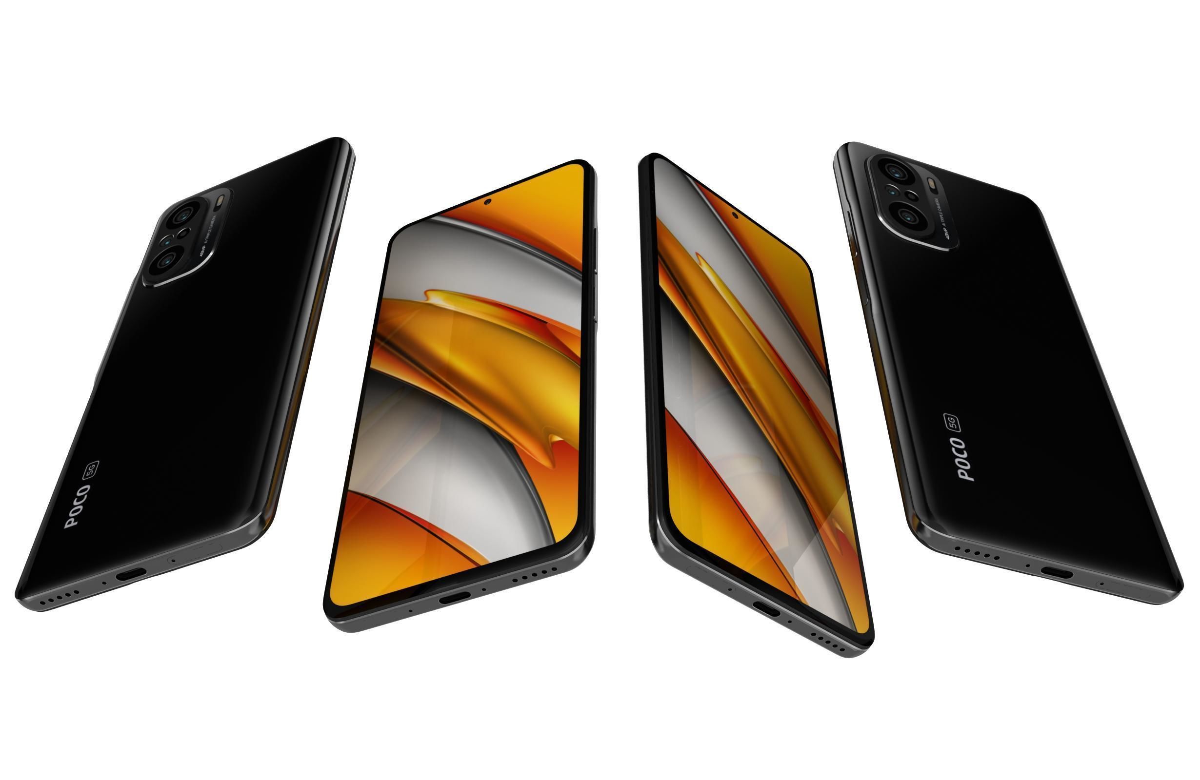 Xiaomi Poco F3 And X3 3D model_17