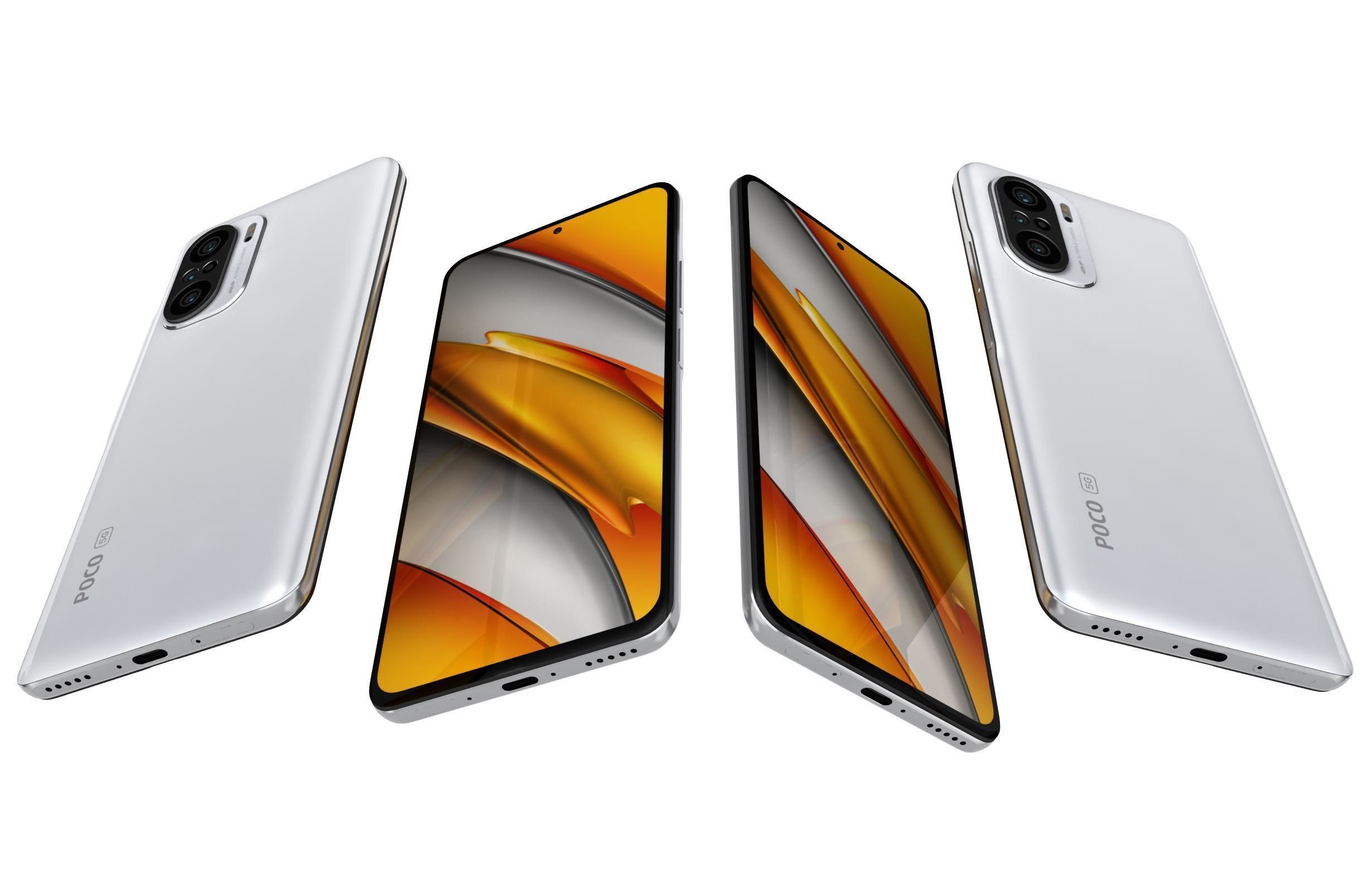 Xiaomi Poco F3 And X3 3D model_16