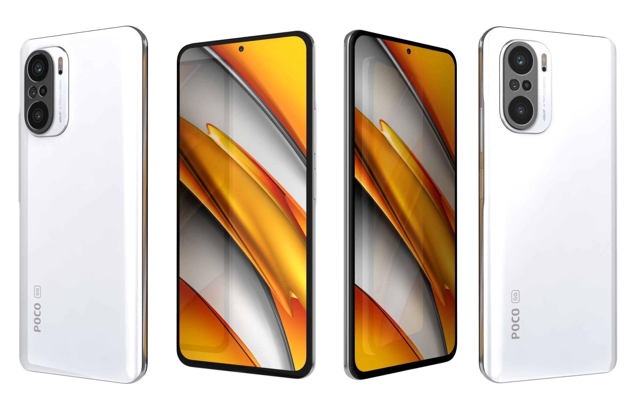 Xiaomi Poco F3 And X3 3D model_10