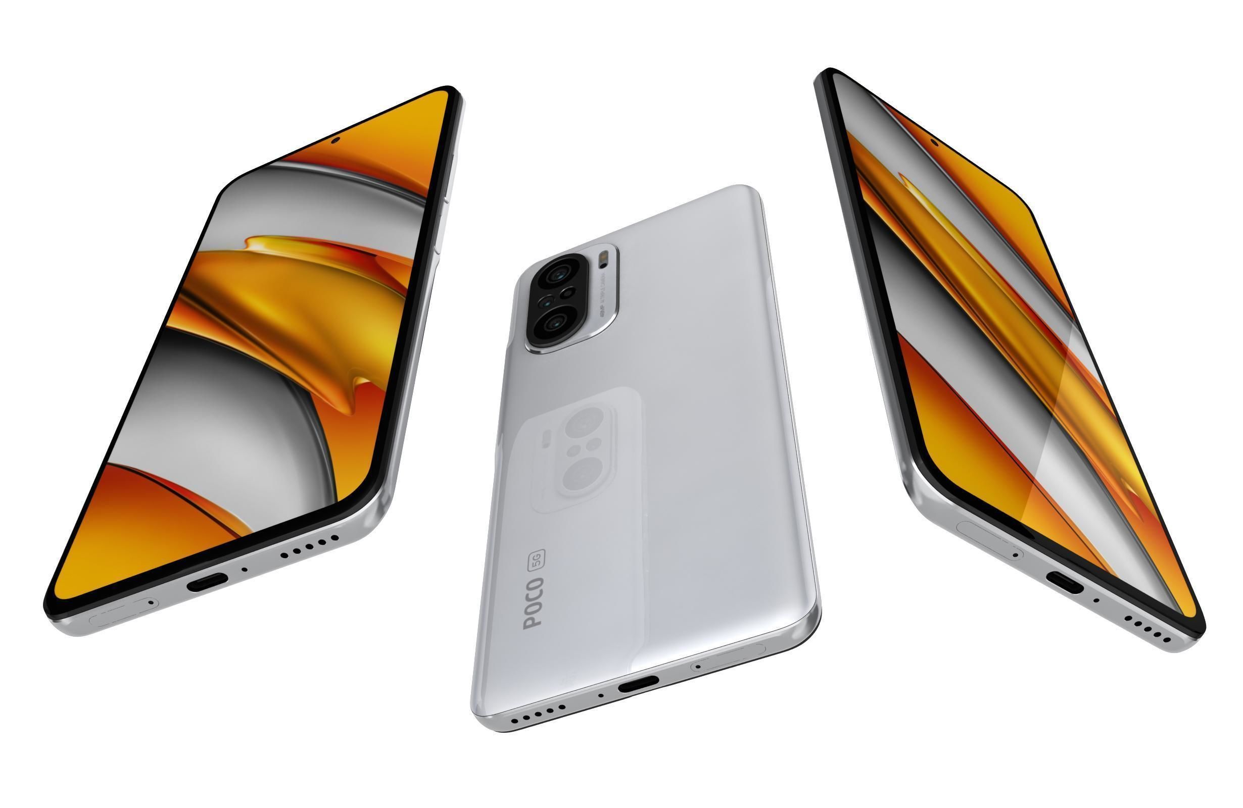 Xiaomi Poco F3 And X3 3D model_7