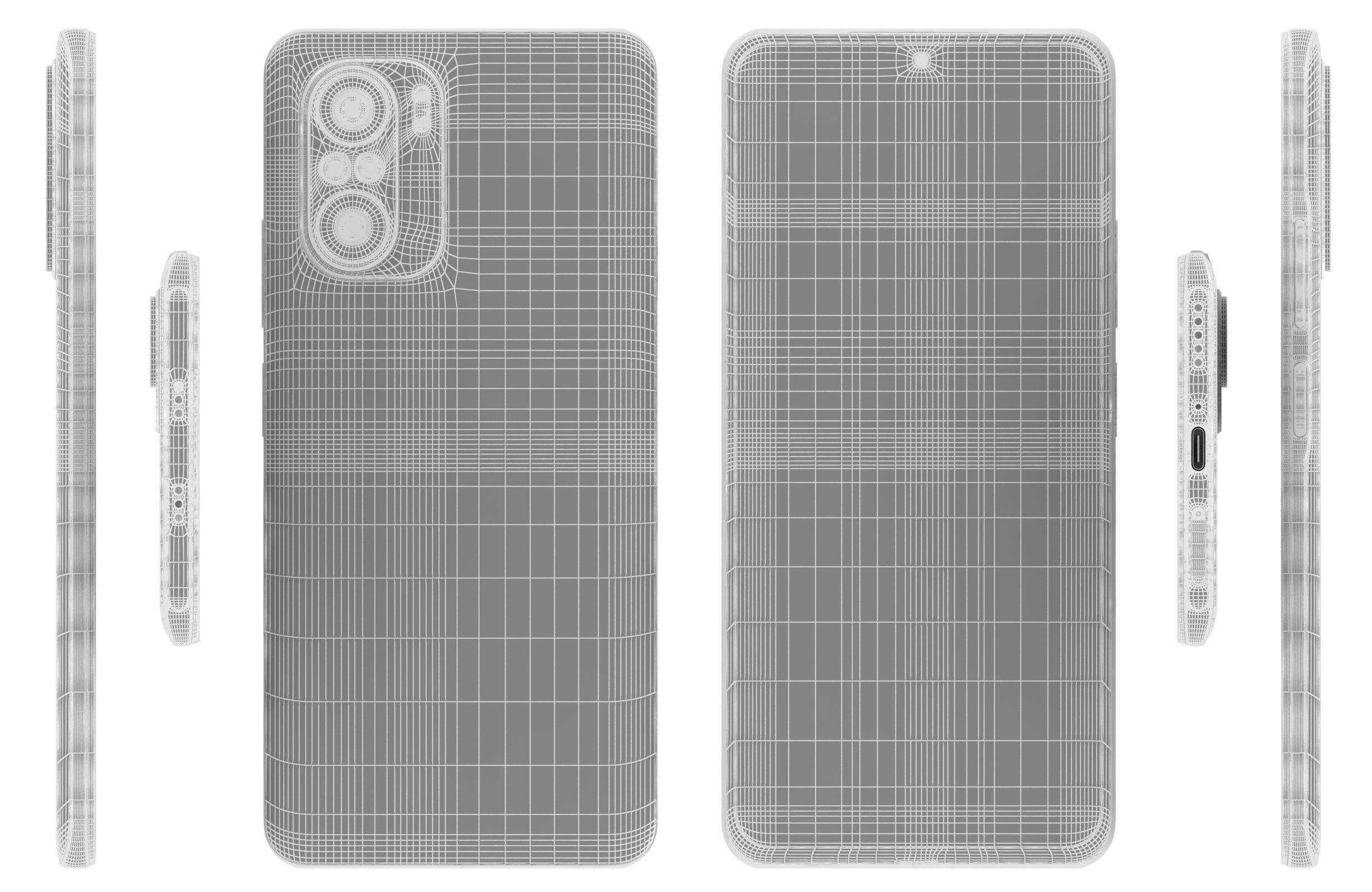 Xiaomi Poco F3 And X3 3D model_25