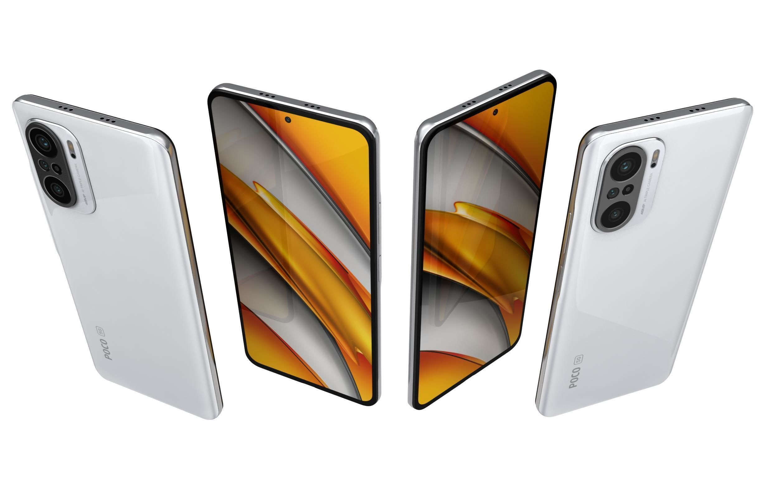 Xiaomi Poco F3 And X3 3D model_13