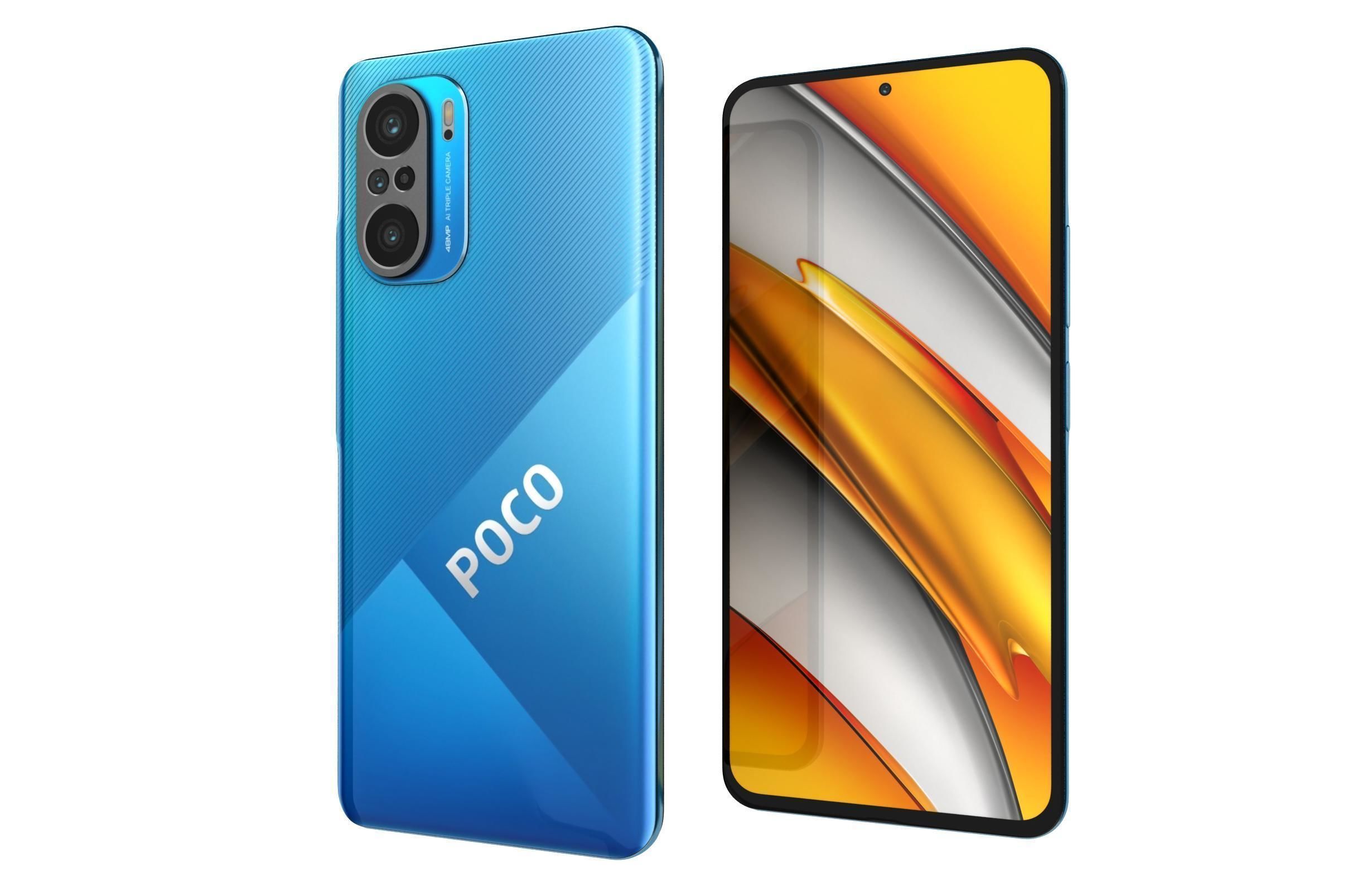 Xiaomi Poco F3 And X3 3D model_22