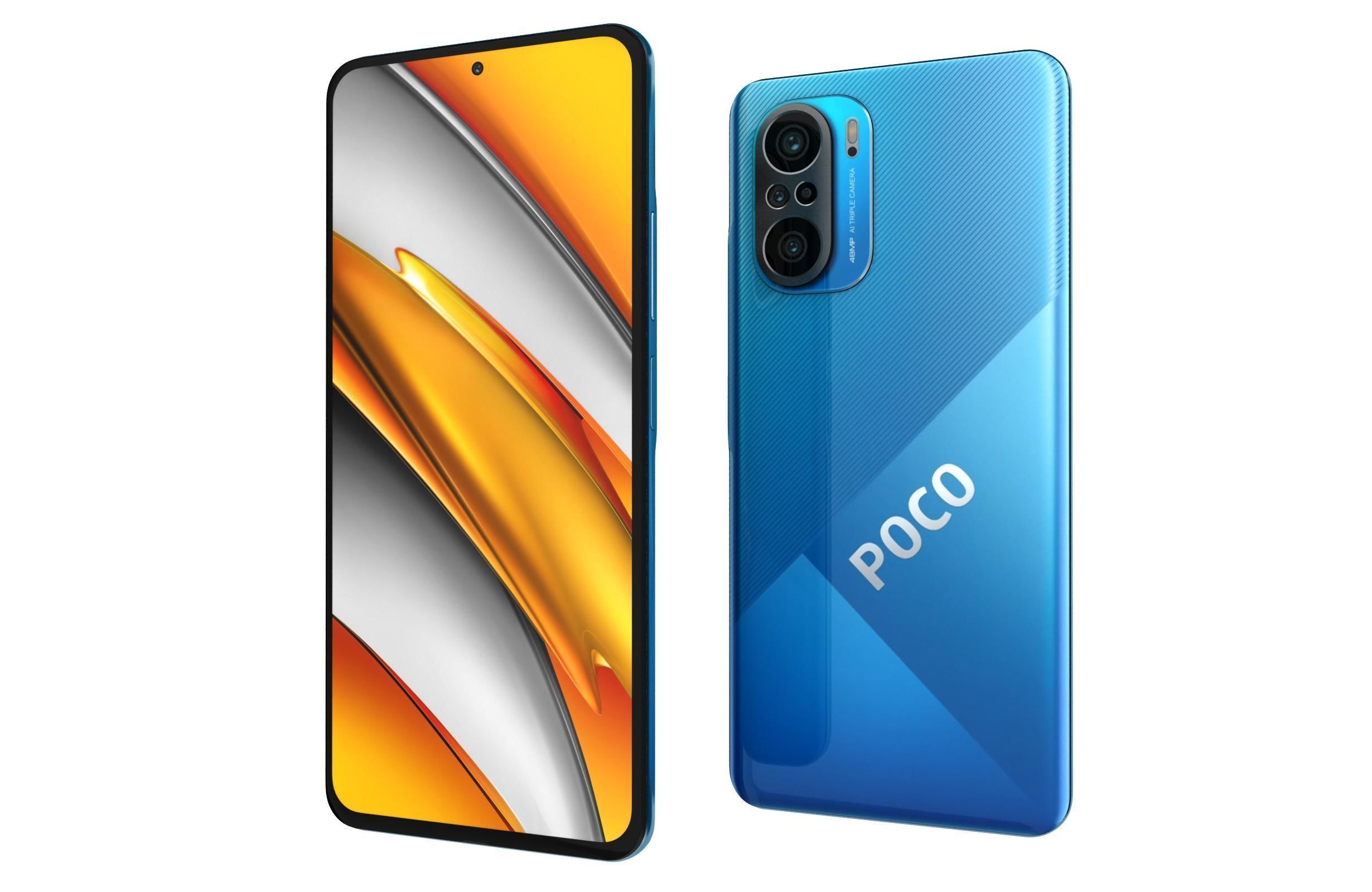 Xiaomi Poco F3 And X3 3D model_21