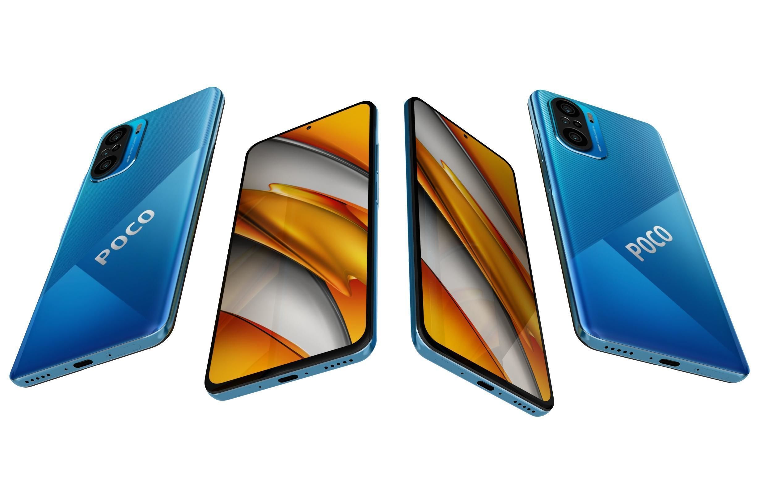 Xiaomi Poco F3 And X3 3D model_18