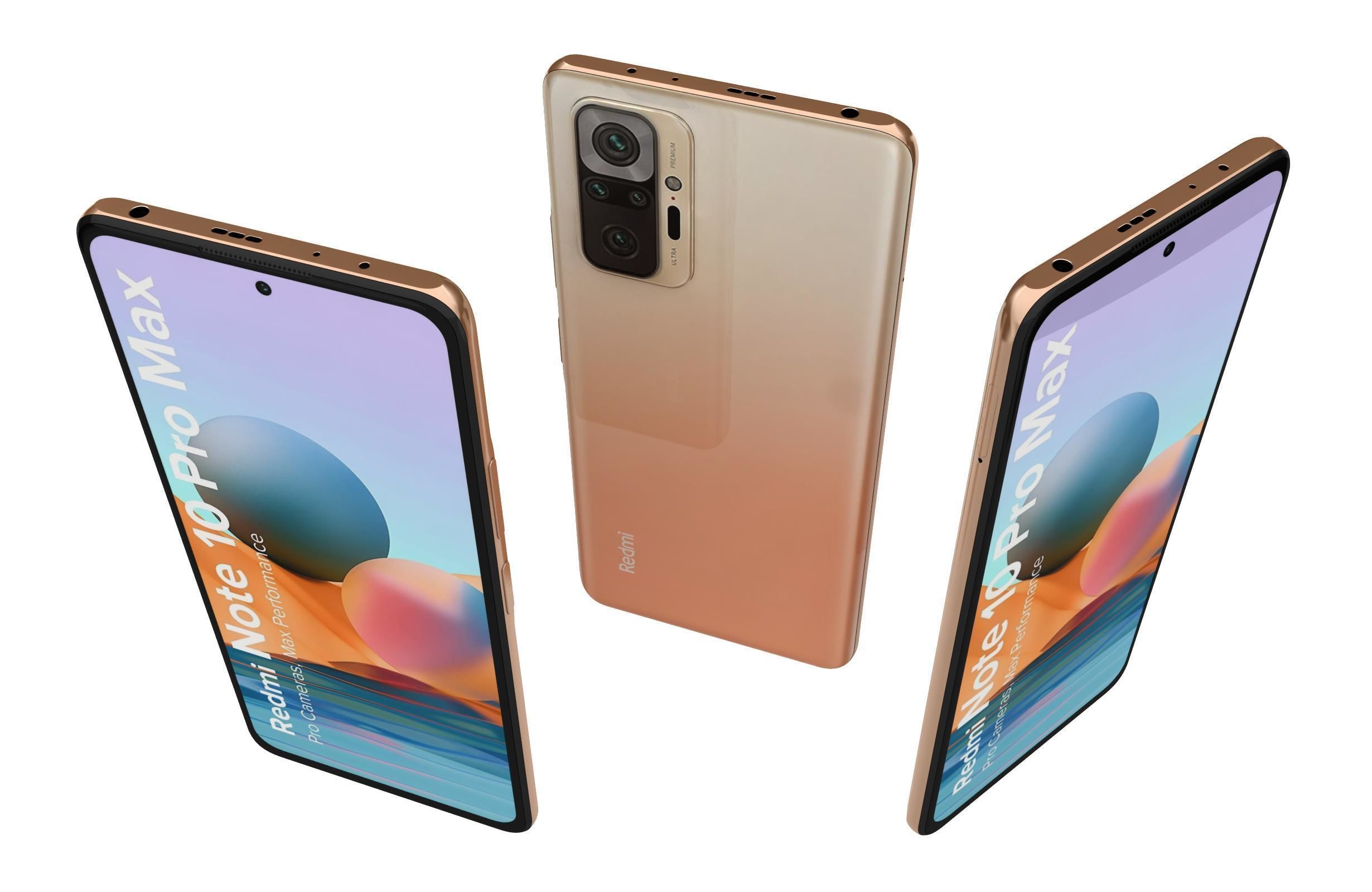 Xiaomi Redmi Note 10 Collection 3D model_3