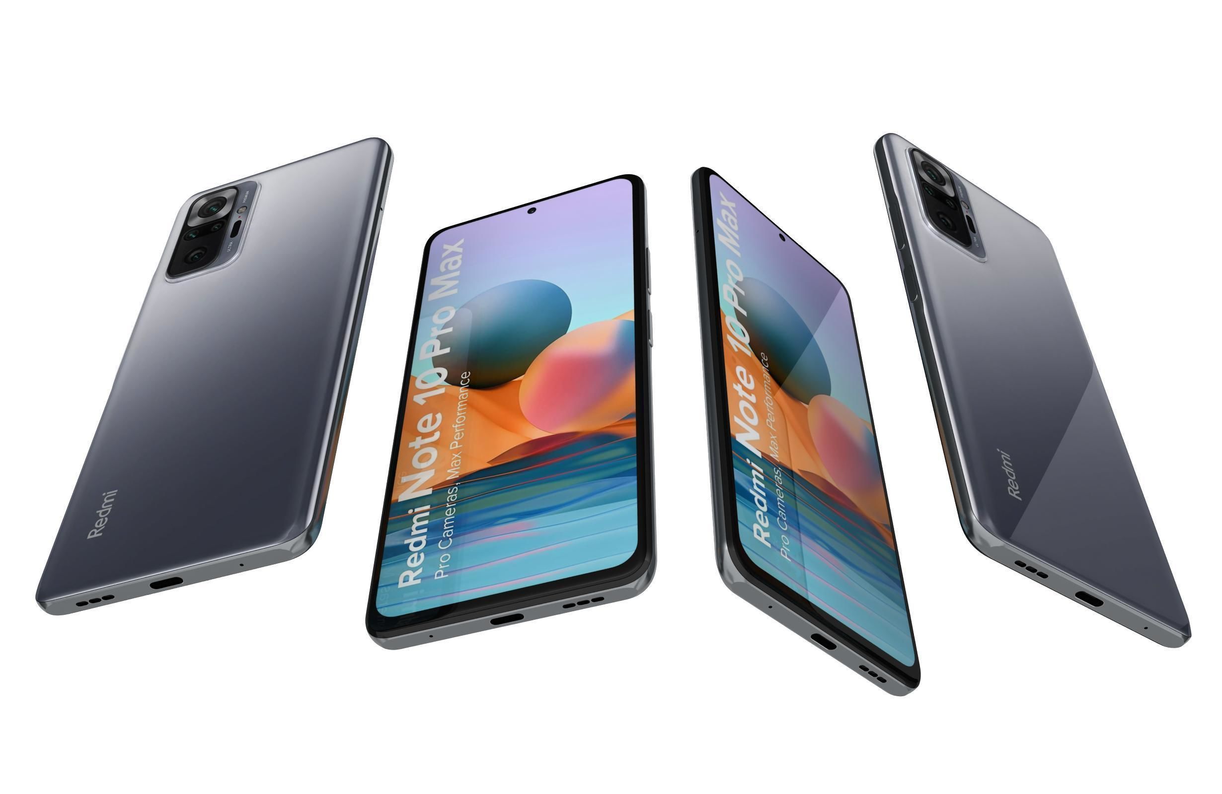 Xiaomi Redmi Note 10 Collection 3D model_17