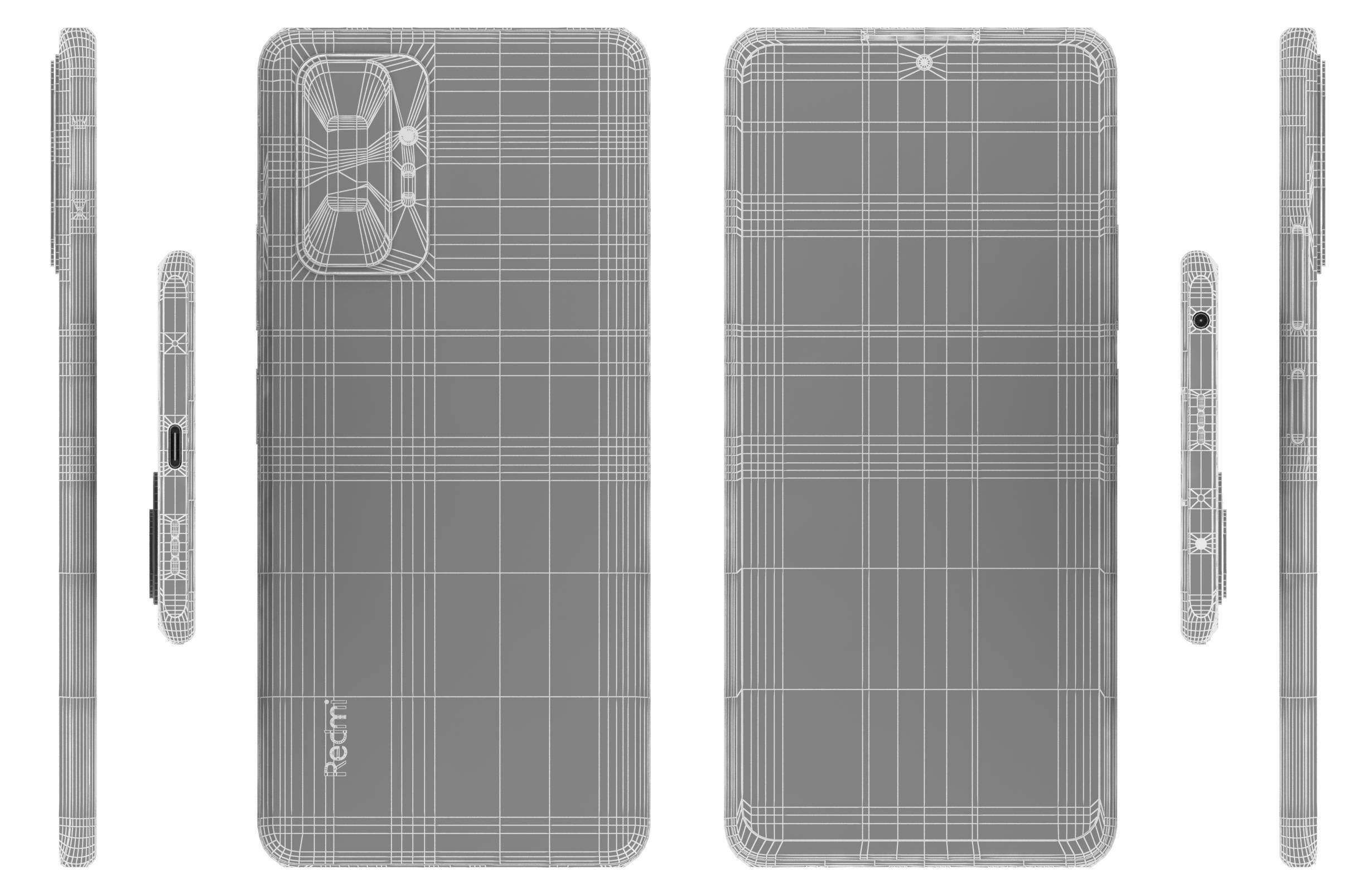 Xiaomi Redmi Note 10 Collection 3D model_19