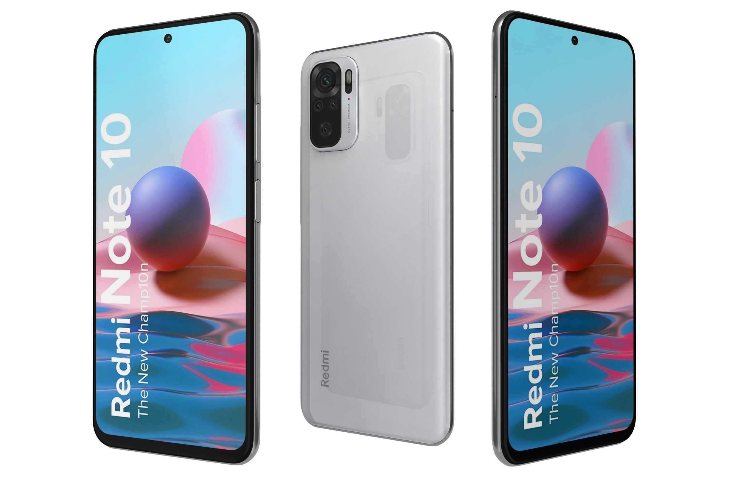 Xiaomi Redmi Note 10 Collection 3D model_31