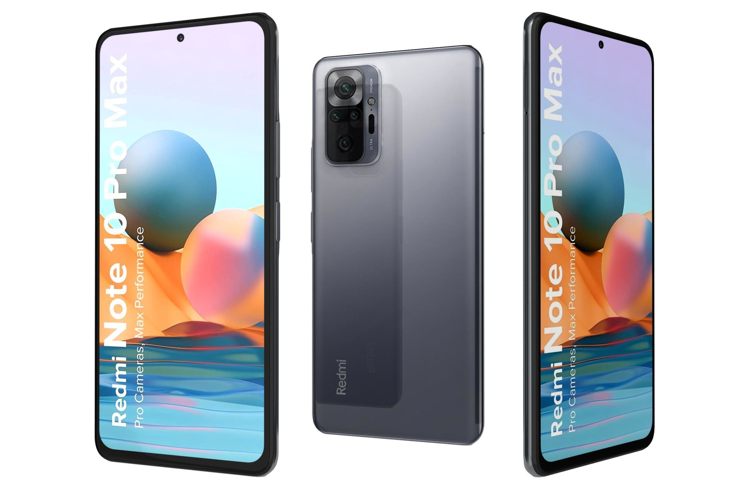 Xiaomi Redmi Note 10 Collection 3D model_13