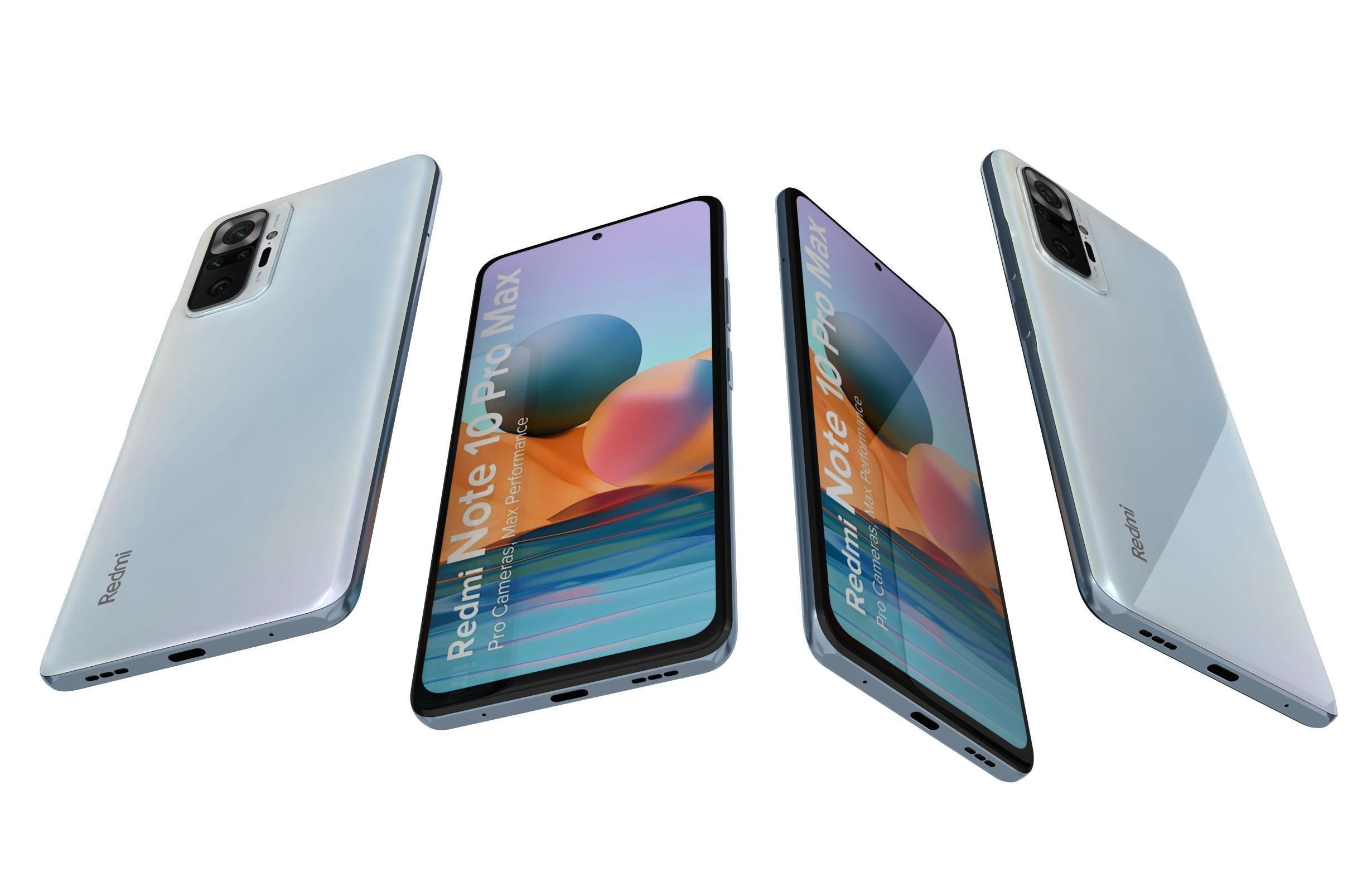 Xiaomi Redmi Note 10 Collection 3D model_12