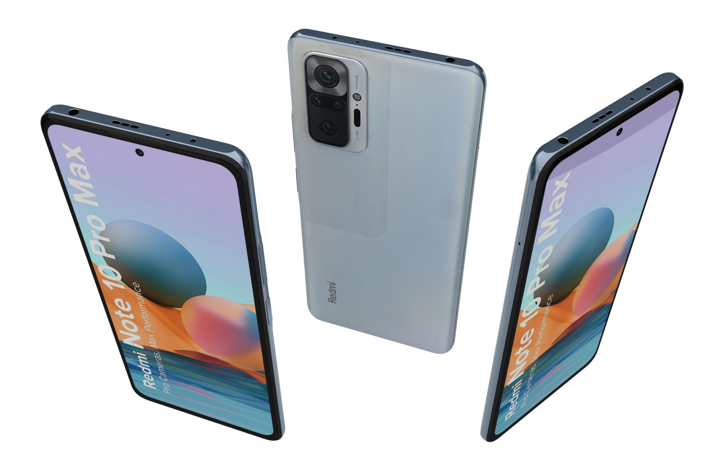 Xiaomi Redmi Note 10 Collection 3D model_4
